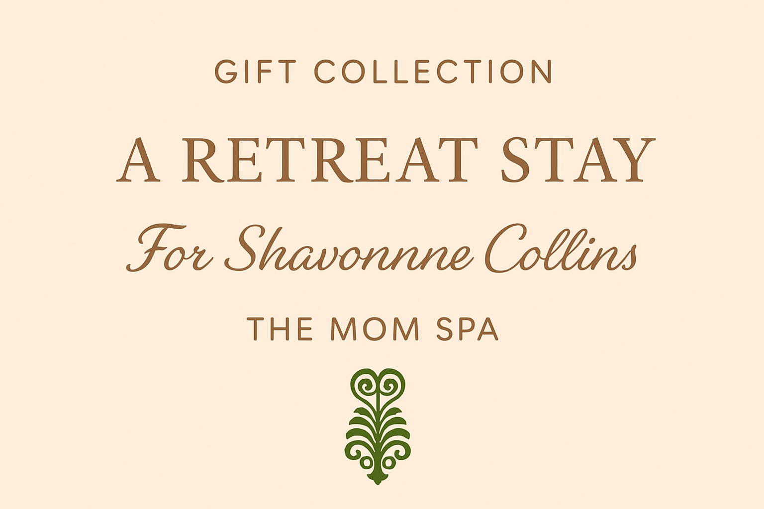 Three Night Retreat Stay - Dr. Shavonne Collins