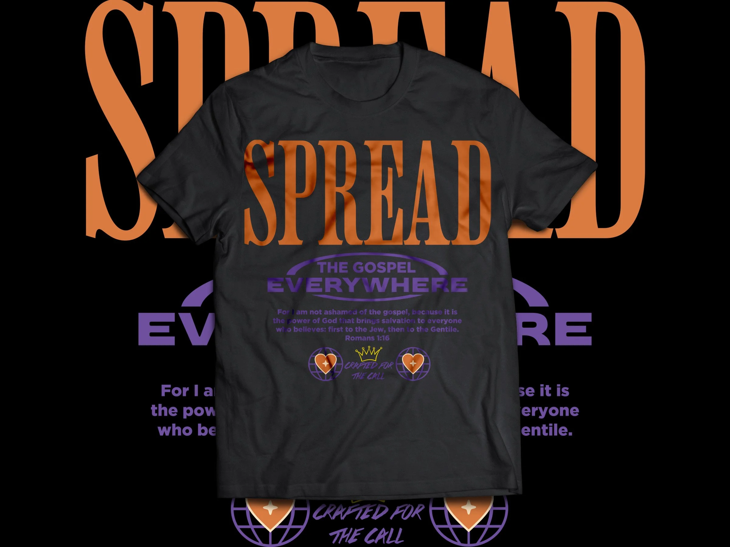 Spread The Gosple Everywhere T Shirt Mockup.jpg