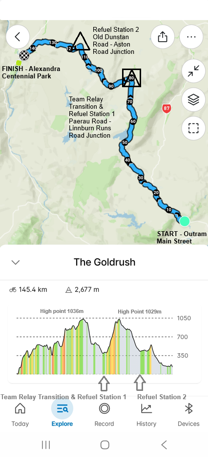 1.6 Screenshot GR Full Map & Profile from Wahoo App