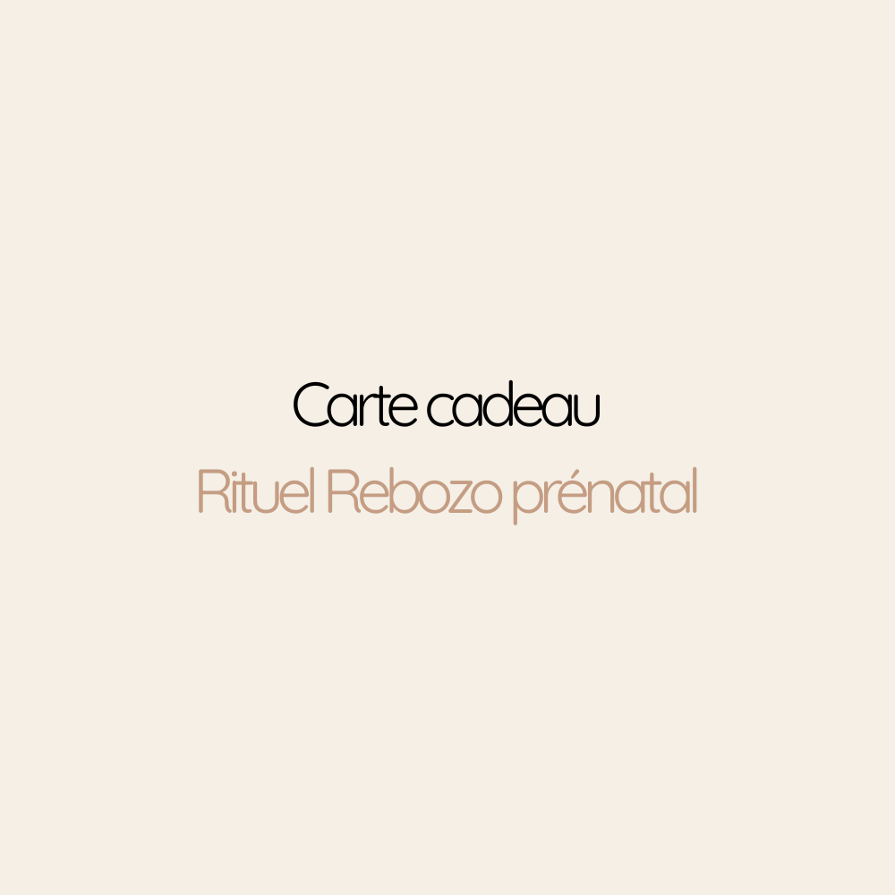 Carte Cadeau Rituel Rebozo prénatal | 2h