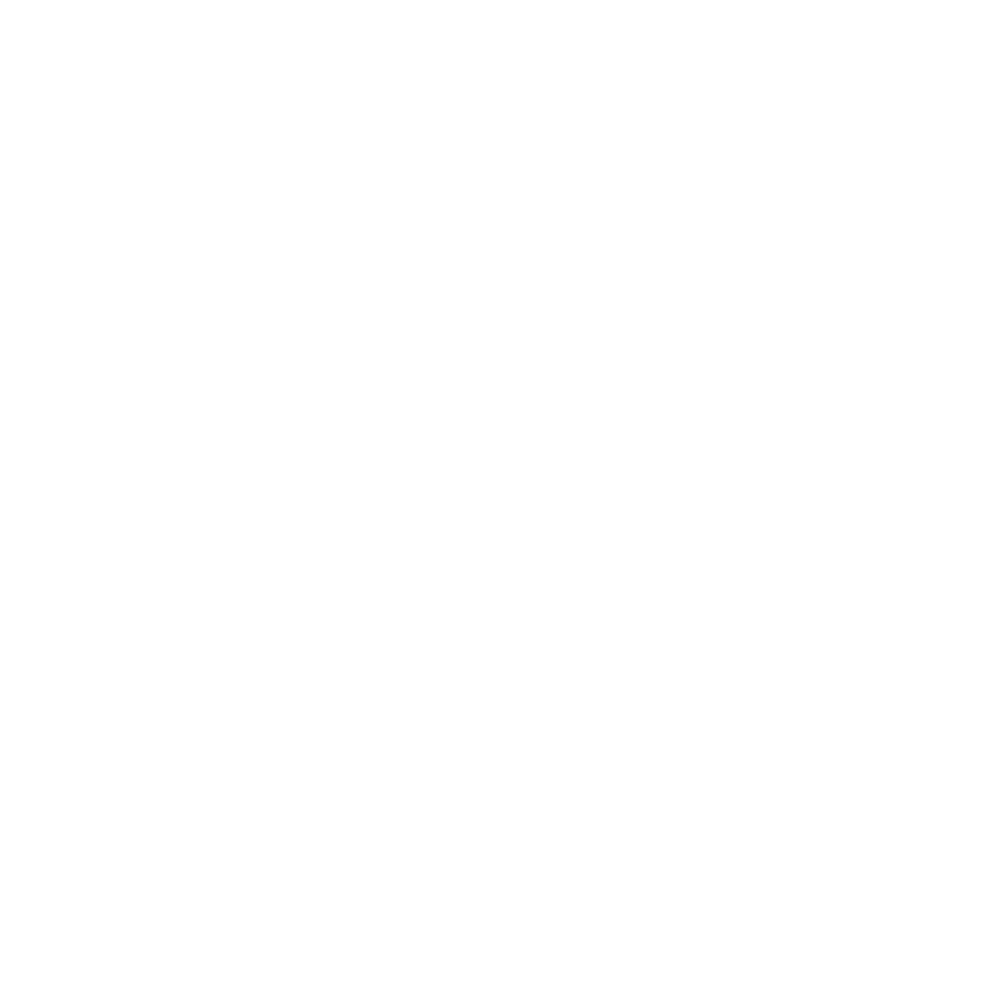 Black background with a white logo of a mountain with a snow cap, and the word 'ACCOR' underneath in capital letters.