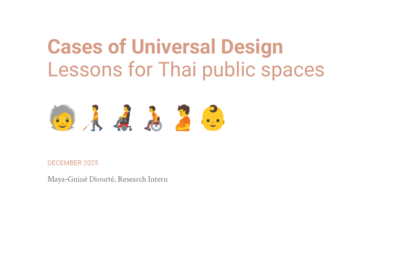 Cases of Universal Design