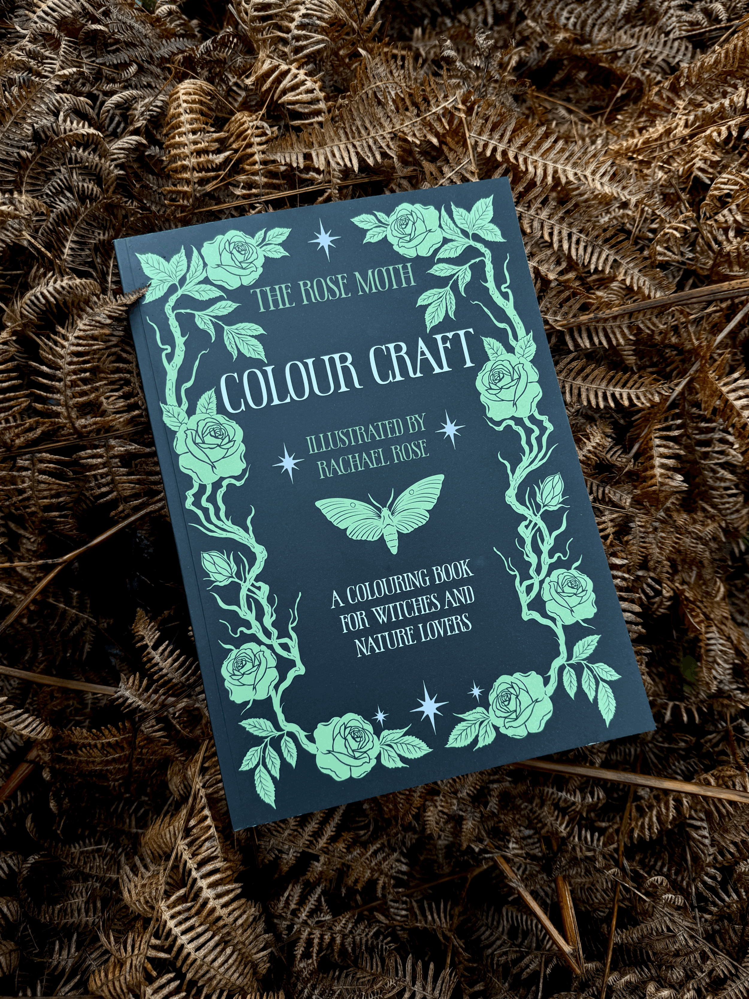 Colour Craft - An A4 Colouring Book for Lovers of Nature and Witchcraft with 80 Illustrations