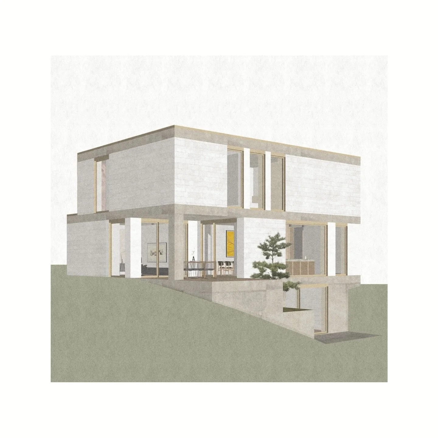 Einfach JAB / Entwurf eines Einfamilienhauses
.
.
.
#architechture #design #einfach #familyhouse #concrete #kalksandstein #illustration #draft #rheinneckar #neffkuhnarchitekten