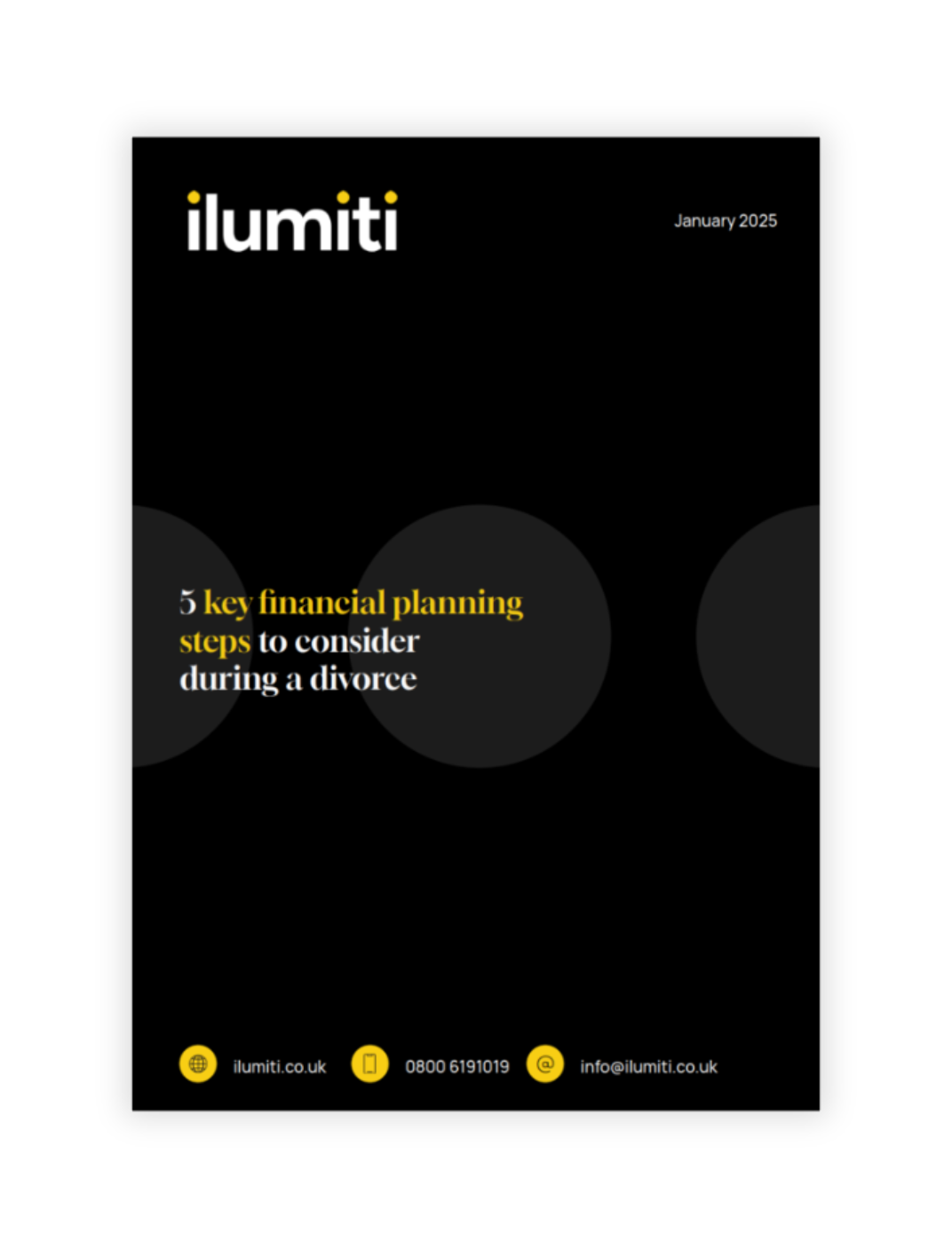 5 key financial planning steps to consider during a divorce