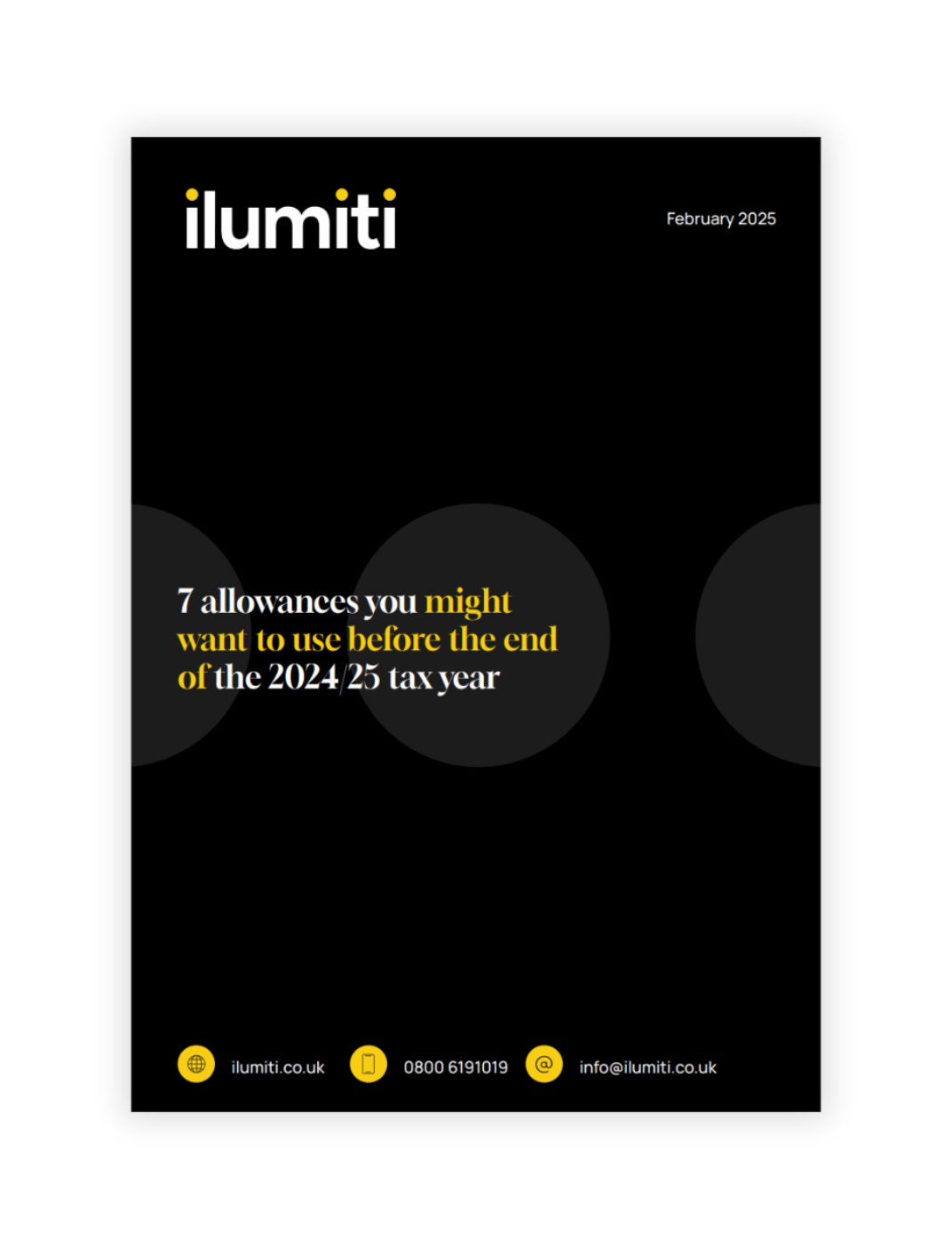 7 allowances you might want to use before the end of the 2024/25 tax year