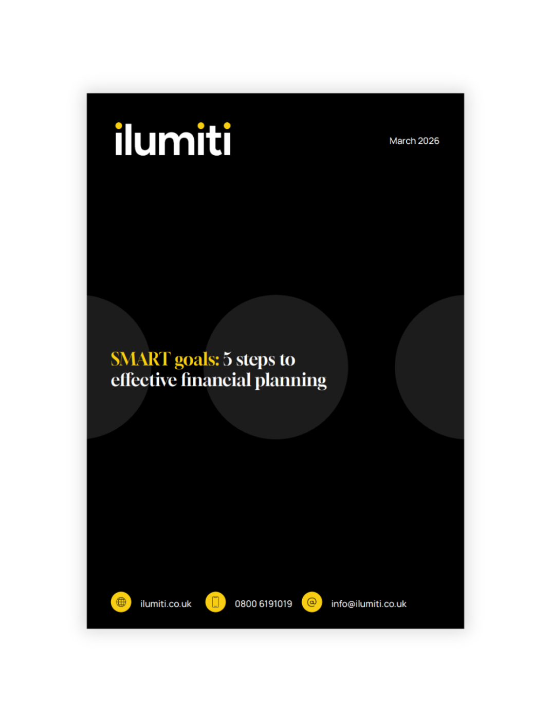 SMART goals: 5 steps to effective financial planning