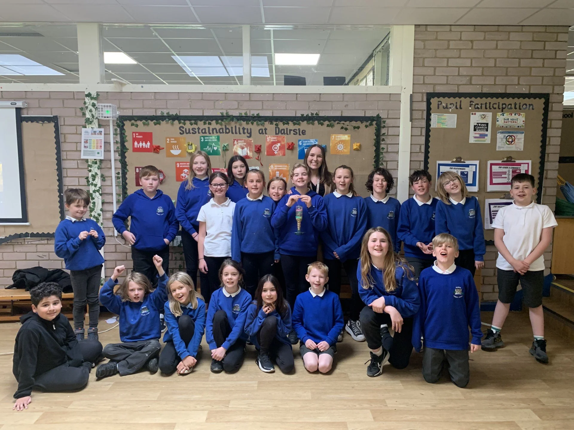 Regional Champions 2024 Dairsie Primary School Near Cupar Fife 