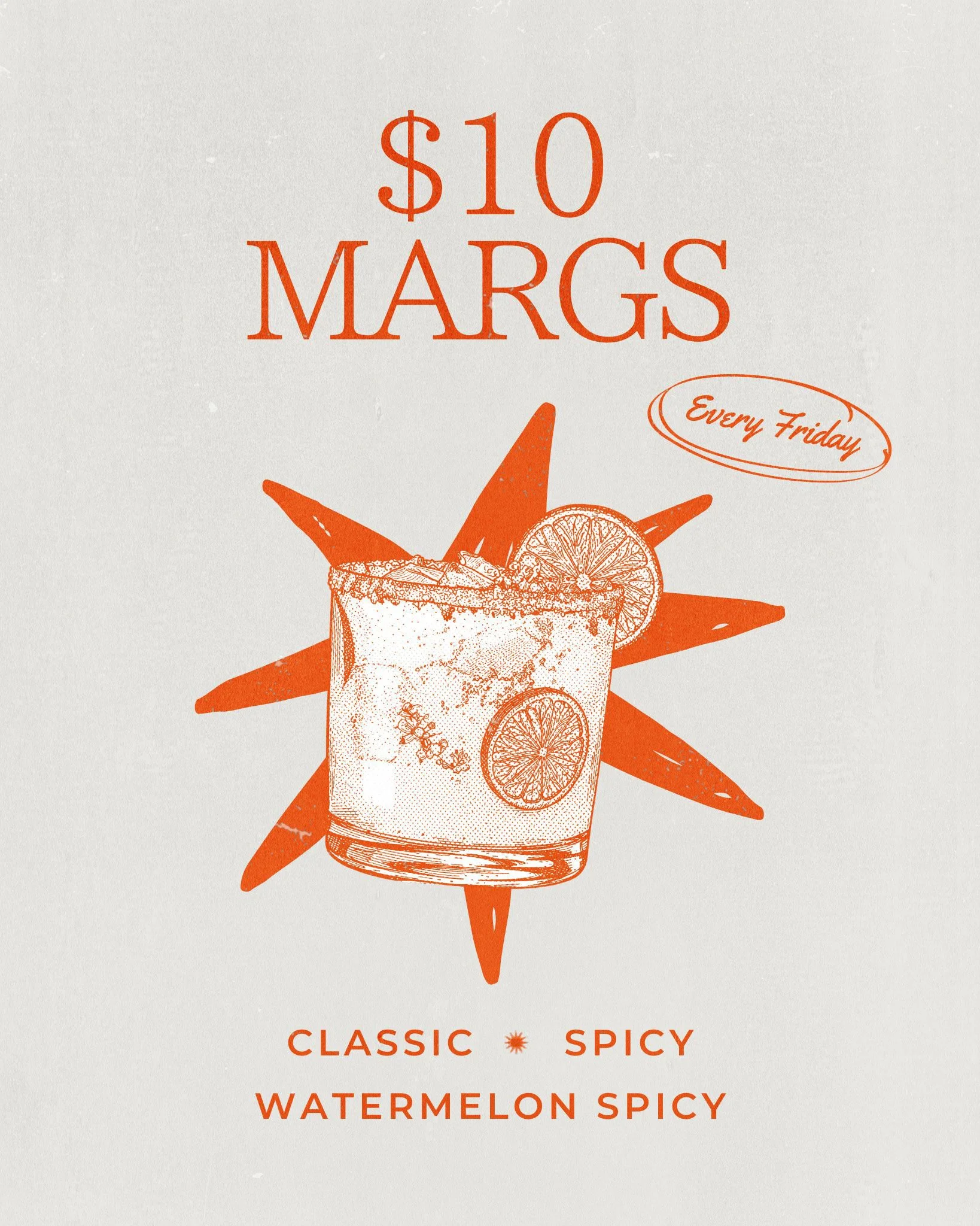 $10 Margs at Robbie's Burwood