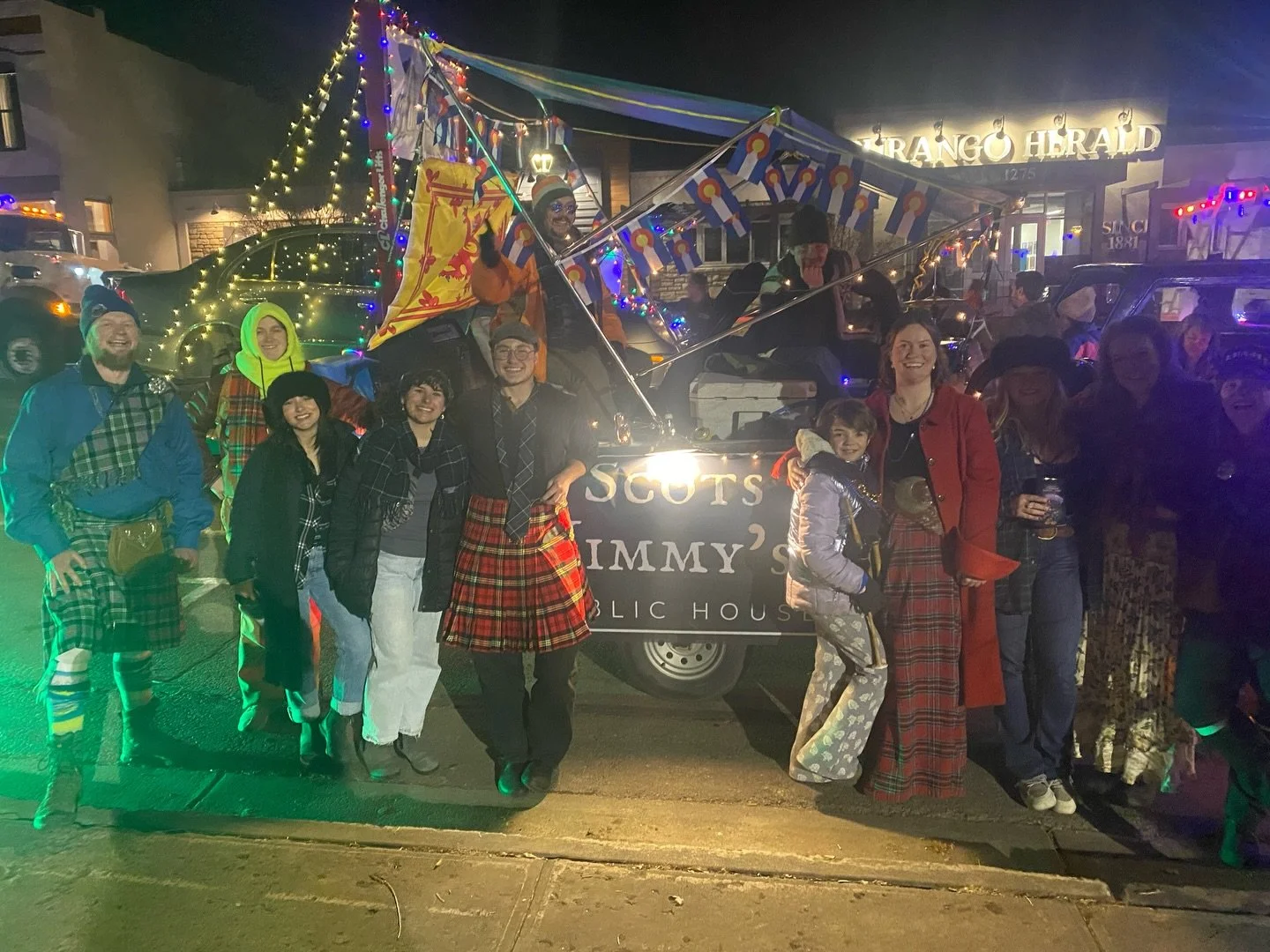 Big thanks to the crew of Nighthorse Nessie for reppin&rsquo; the pub at the #Snowdown parade!