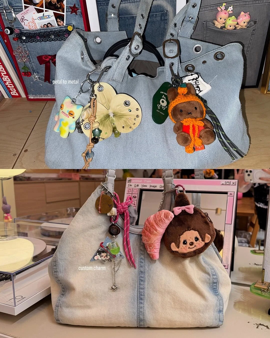 what&rsquo;s on our bag the past week~🧚&zwj;♀️✨

and this is why we say you can never have too many bag charms 🤪