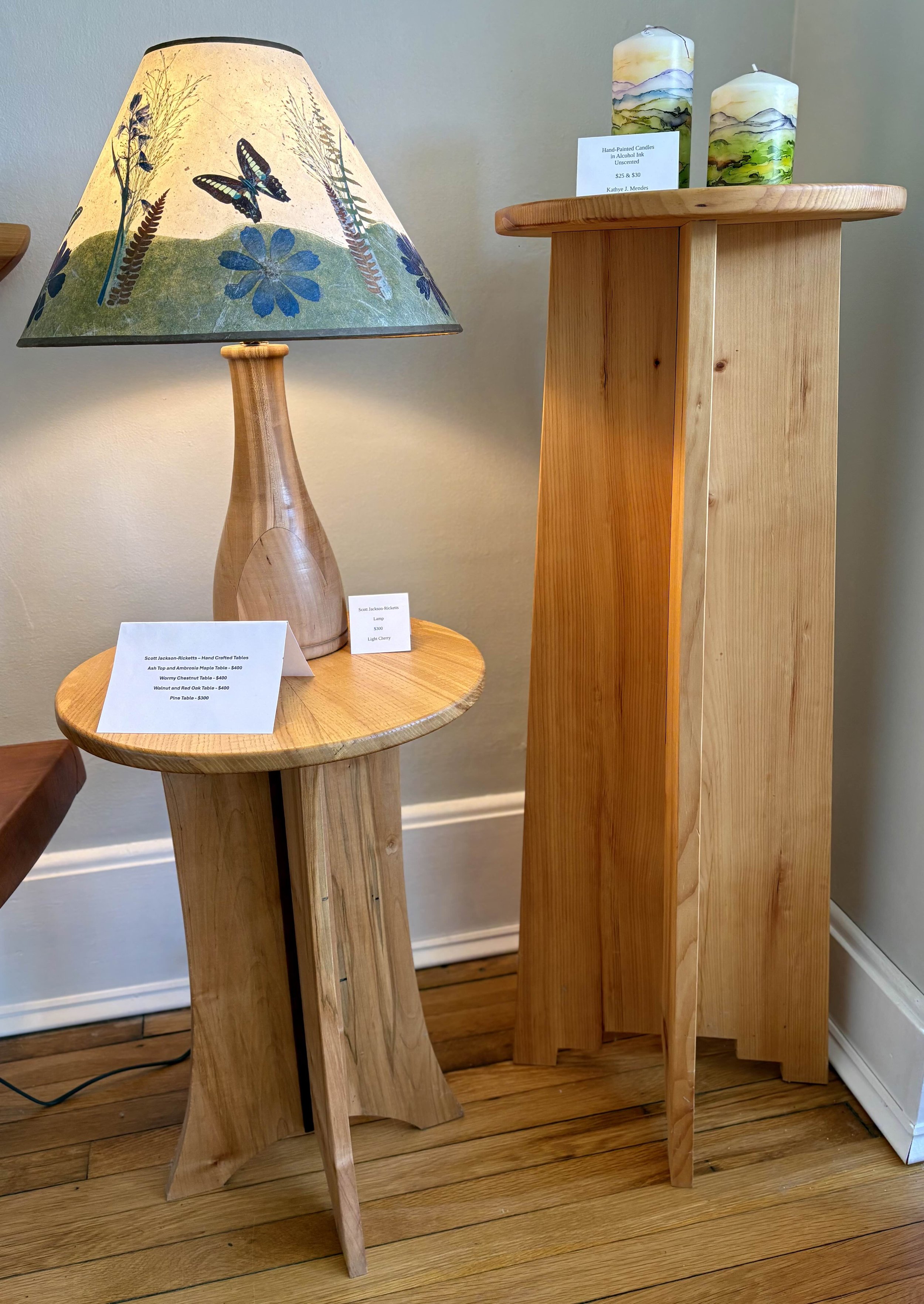 Light Cherry Lamp (lampshade sold separately) | 300