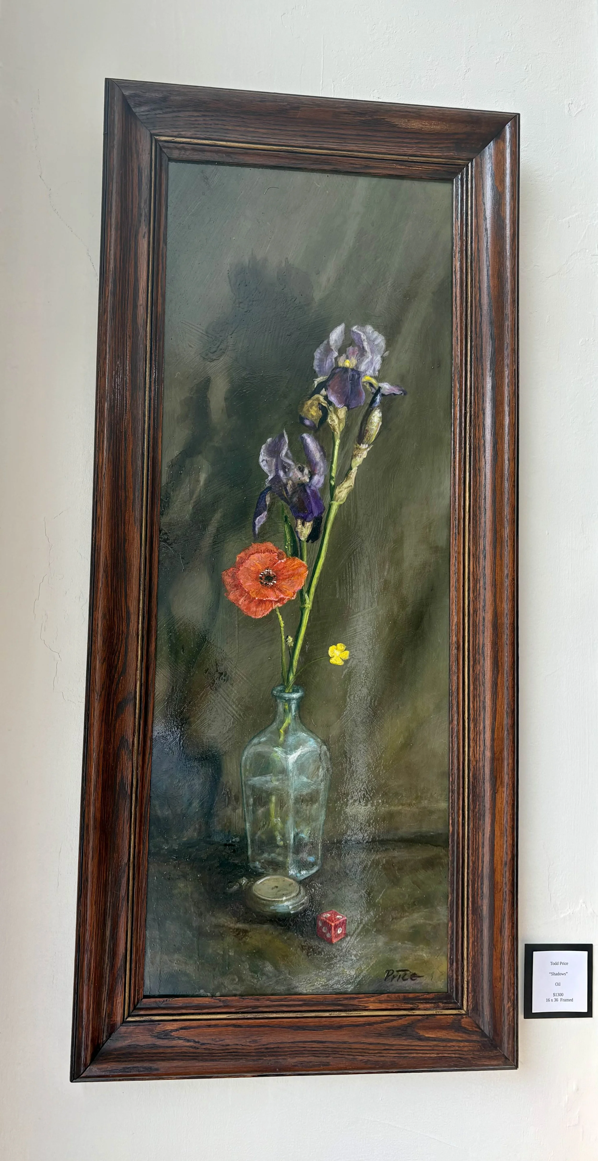 Shadows | Oil | 16" x 36" | Framed | 1300