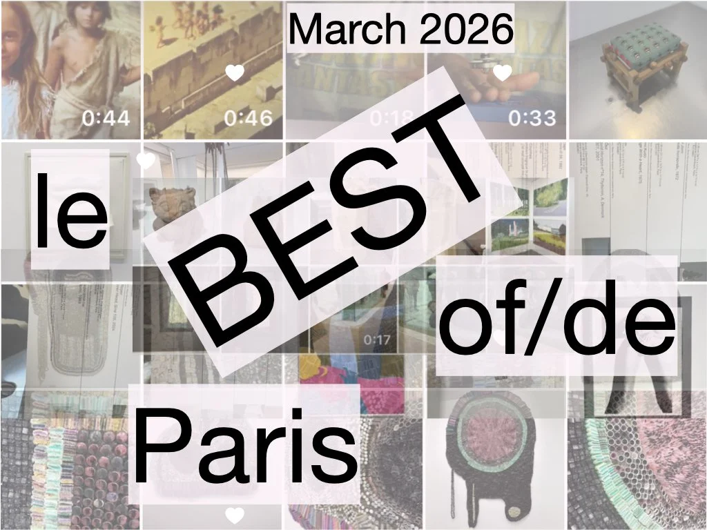 Le Best of/de Paris - March 2026 Edition