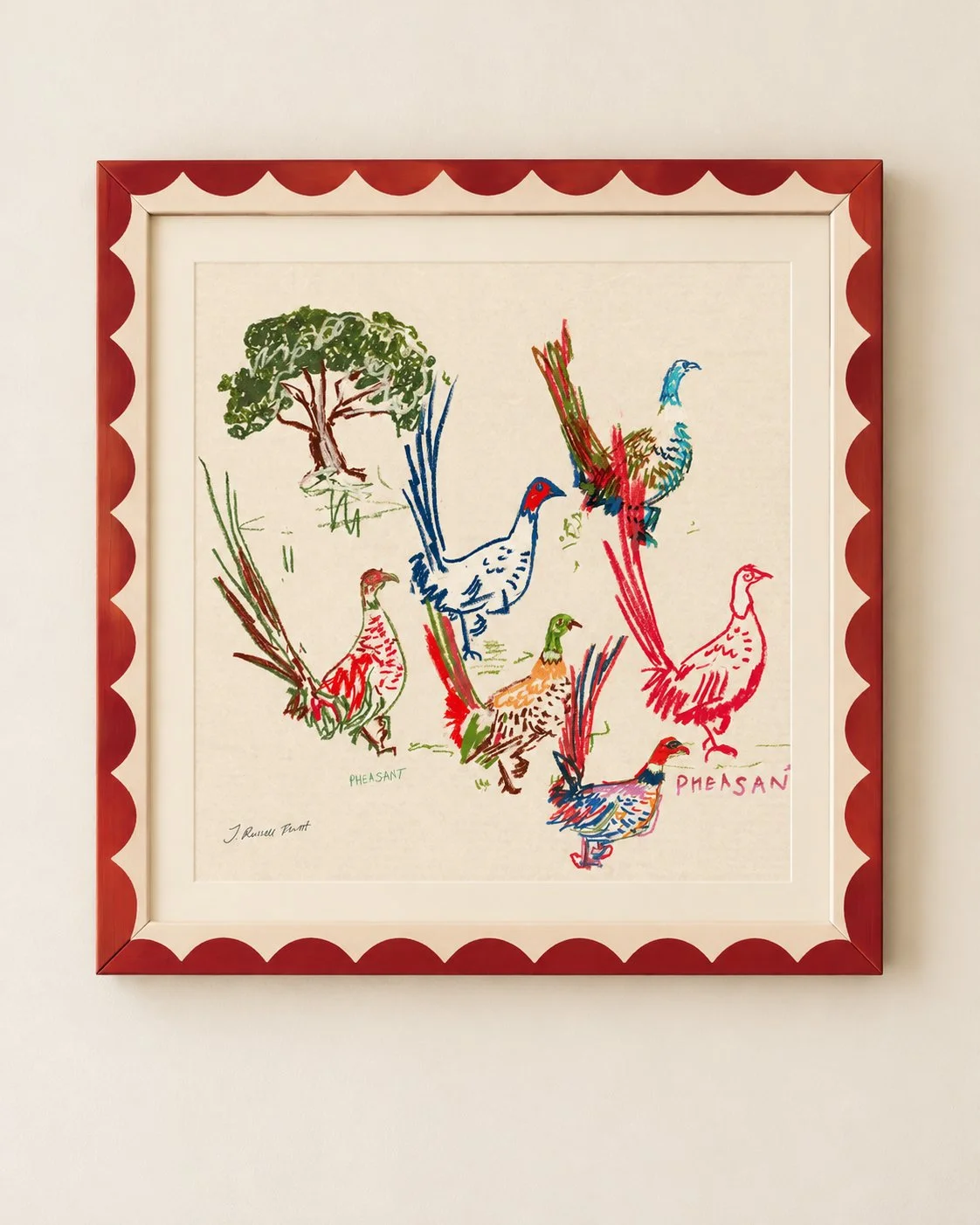 "Pheasant" Fine Art Print. Signed, Limited Edition
