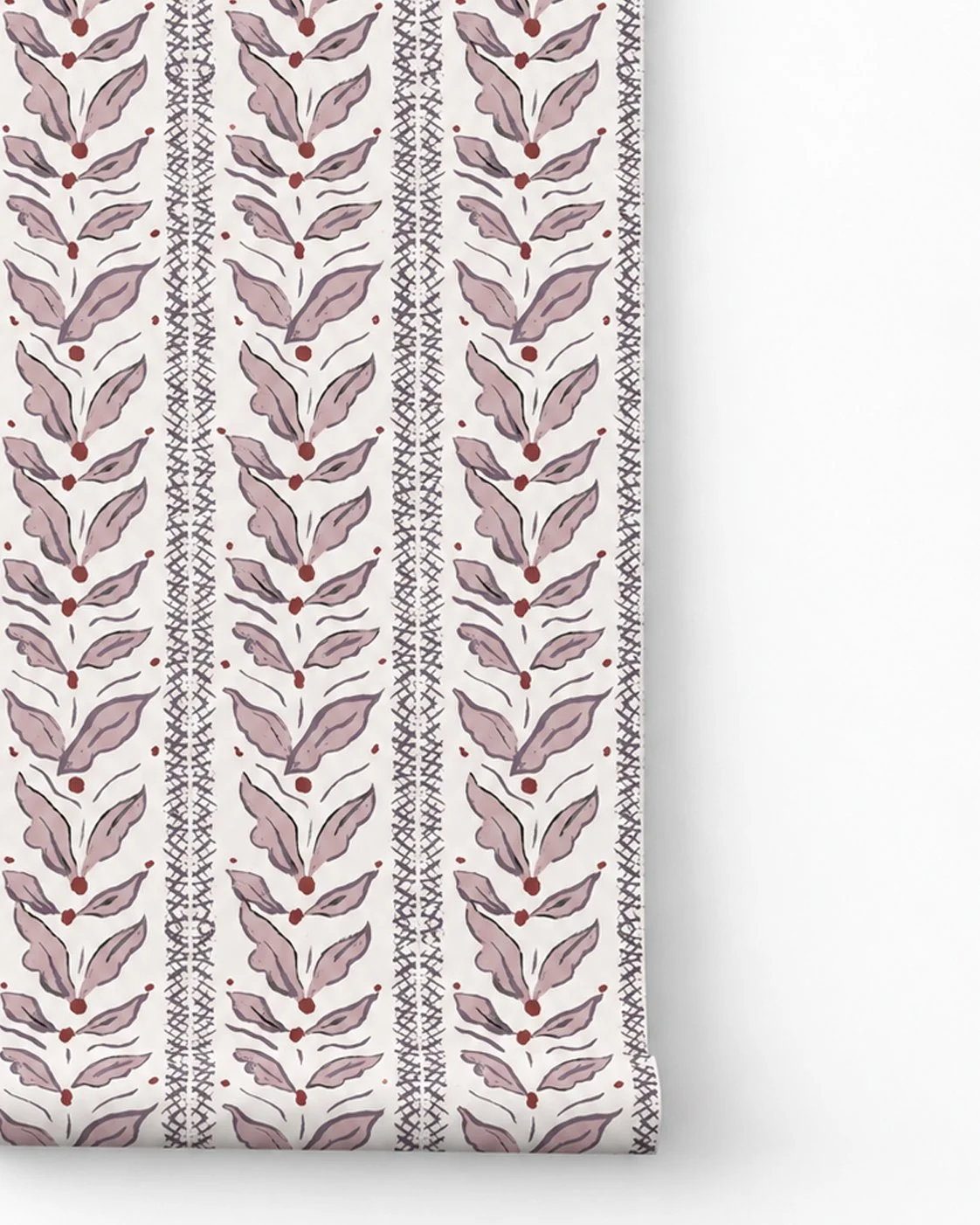 pink leaf stripe panel of wallpaper.jpg