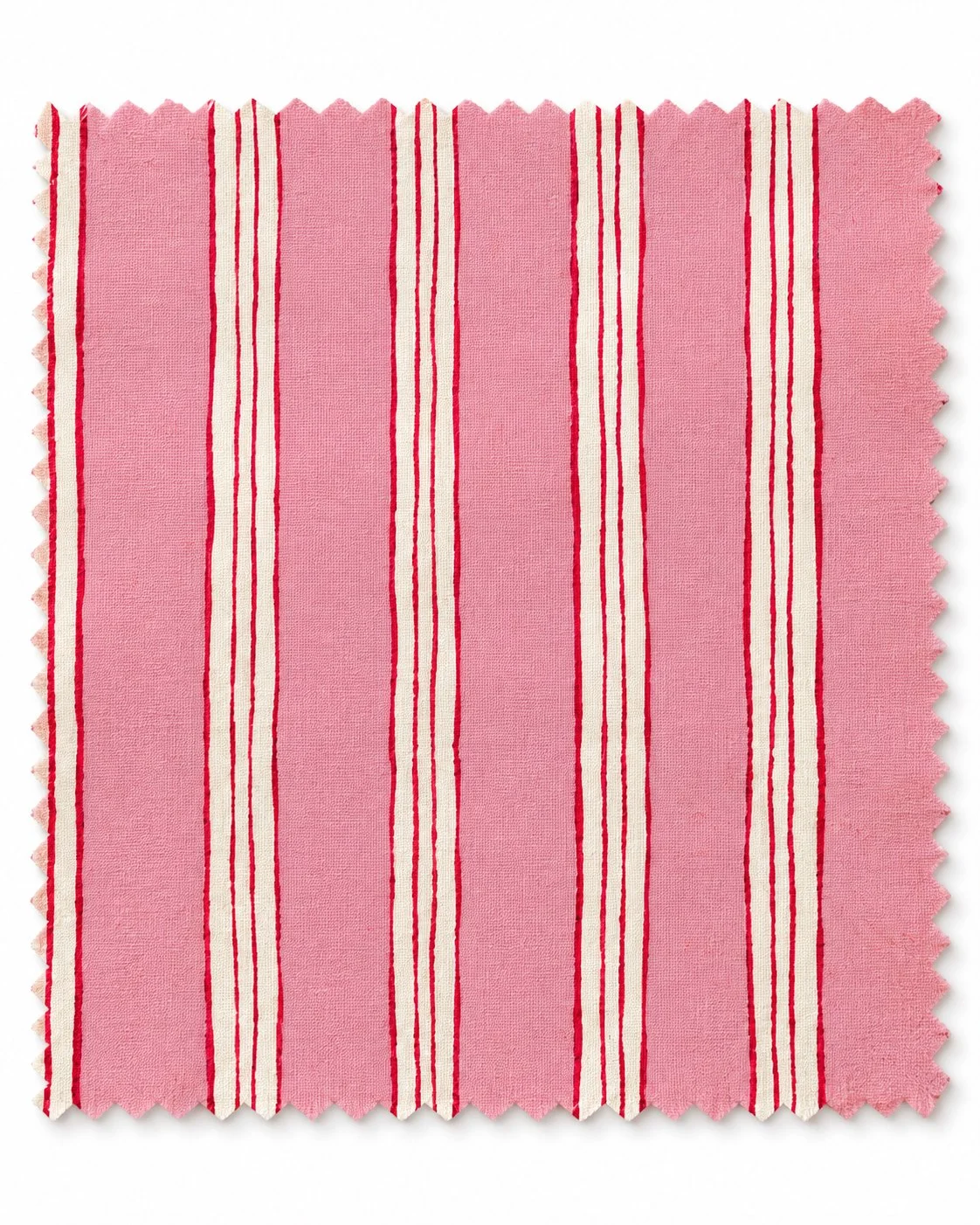 inky pink stripe fabric swatch.jpg