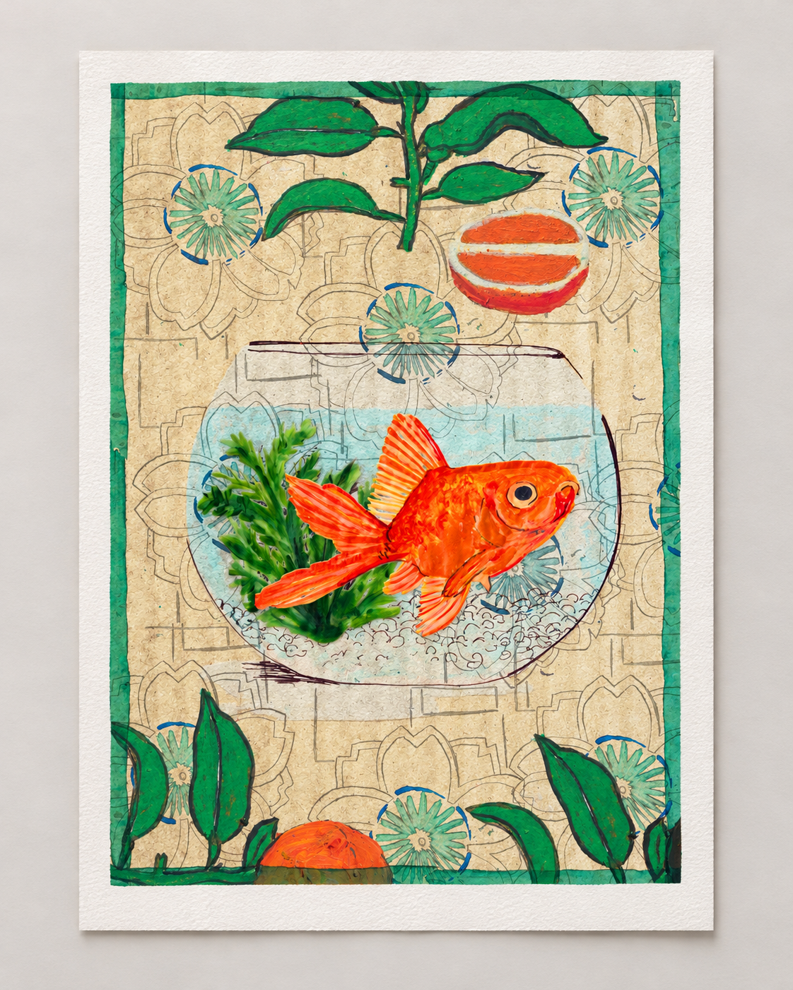 Hand-Painted Goldfish Bowl Botanical Print (1).png