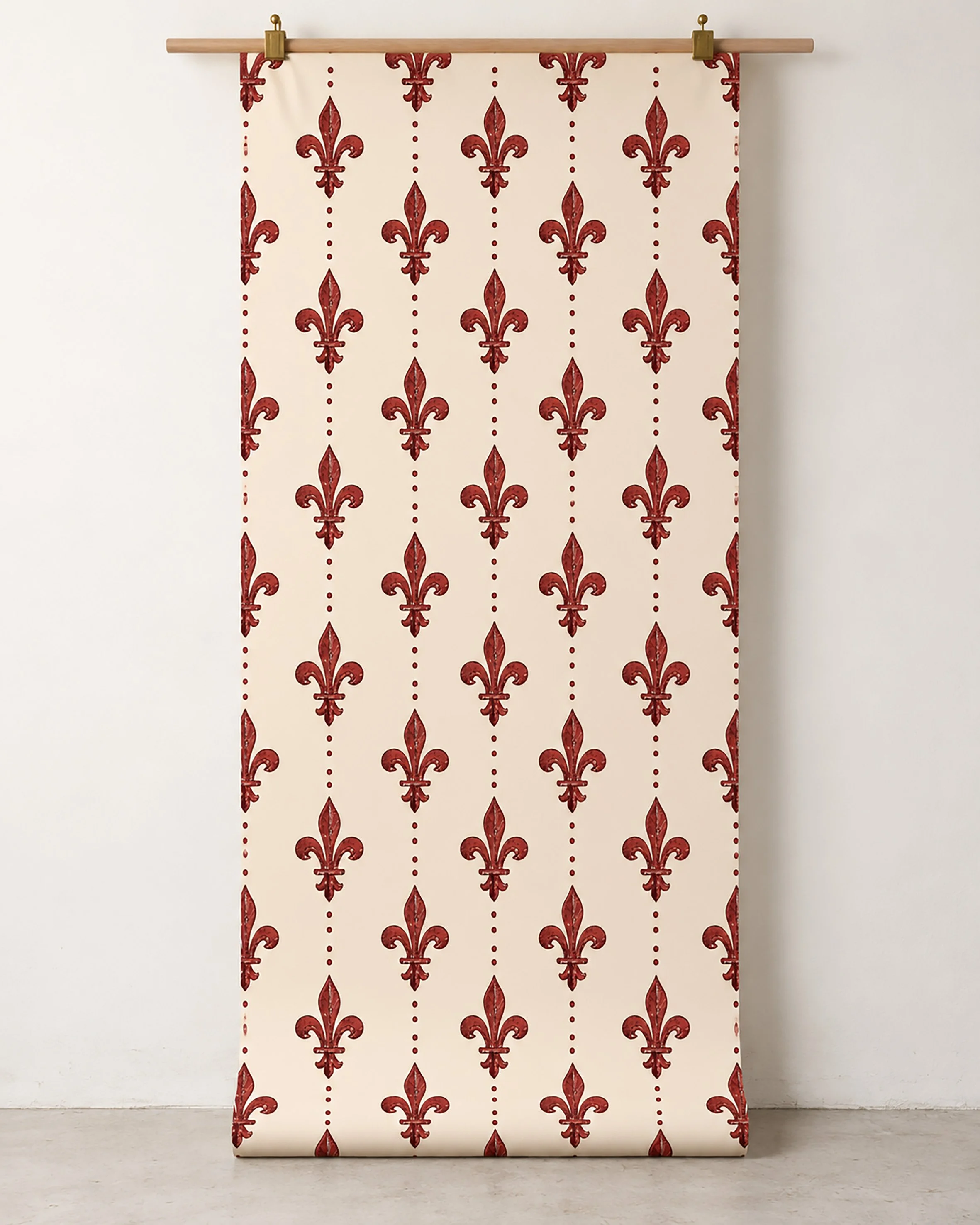 SHEET OF FLEUR DE LIS WALLPAPER_RUST.jpg