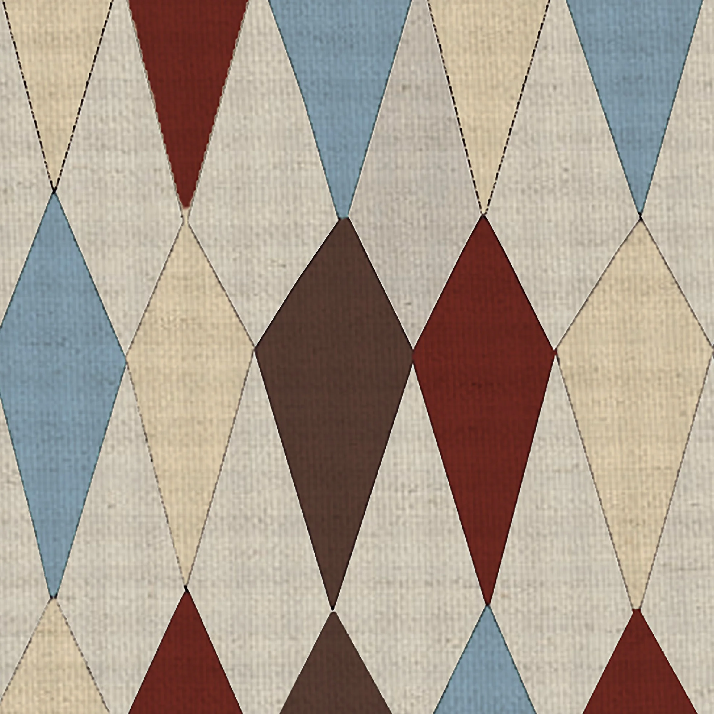 "Vintage Diamonds" Fabric