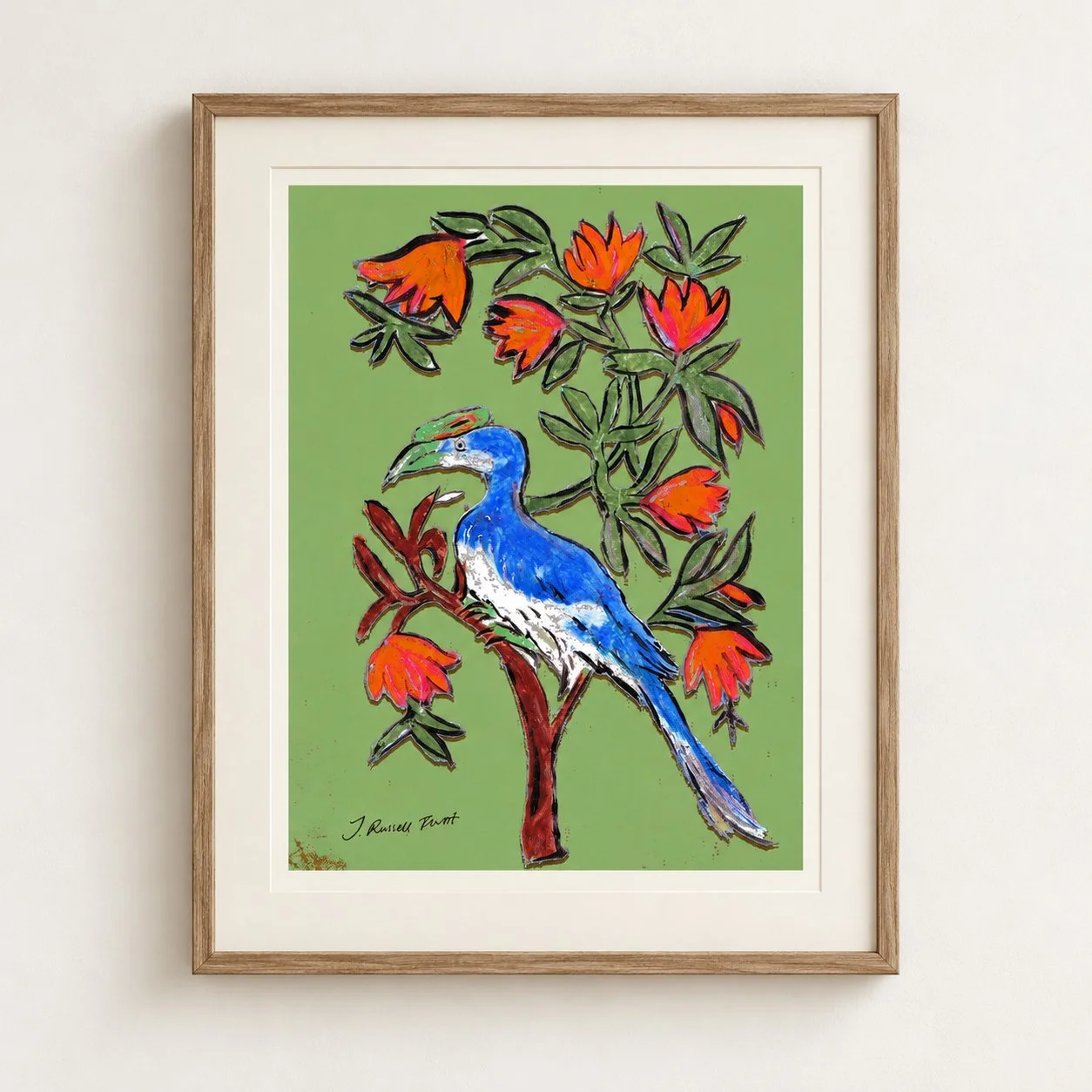 "Jasper the Bird"  Signed Art Print