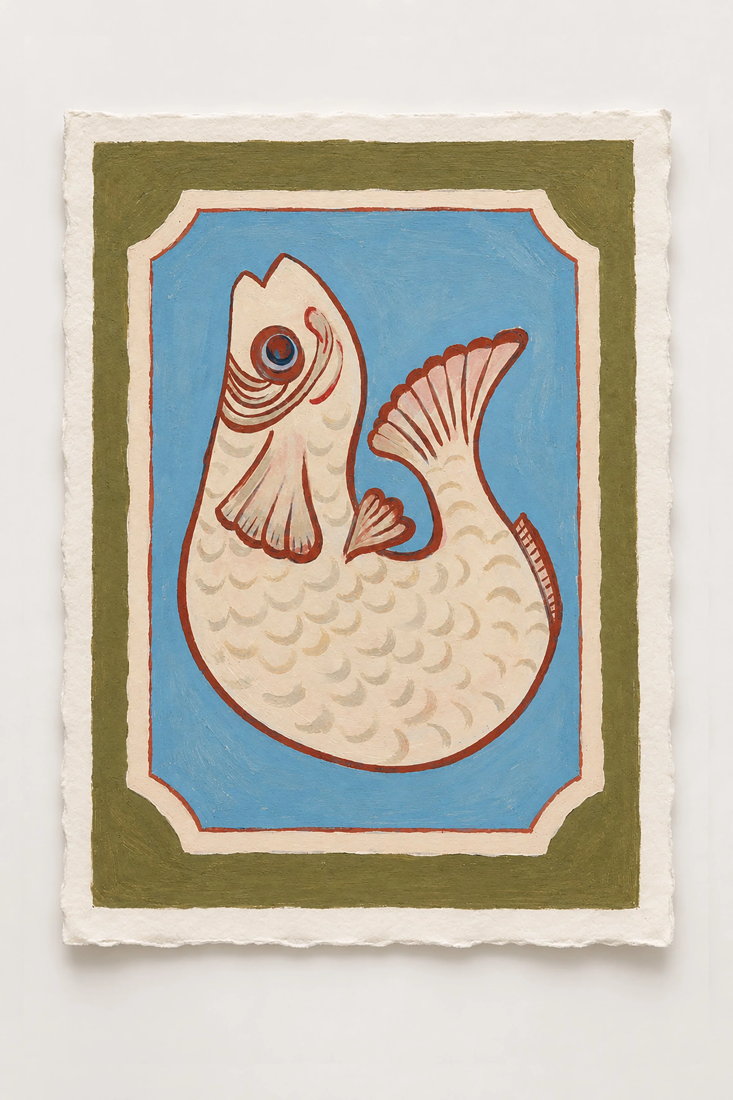 "A Fish" Fine Art Print. Signed, Limited Edition