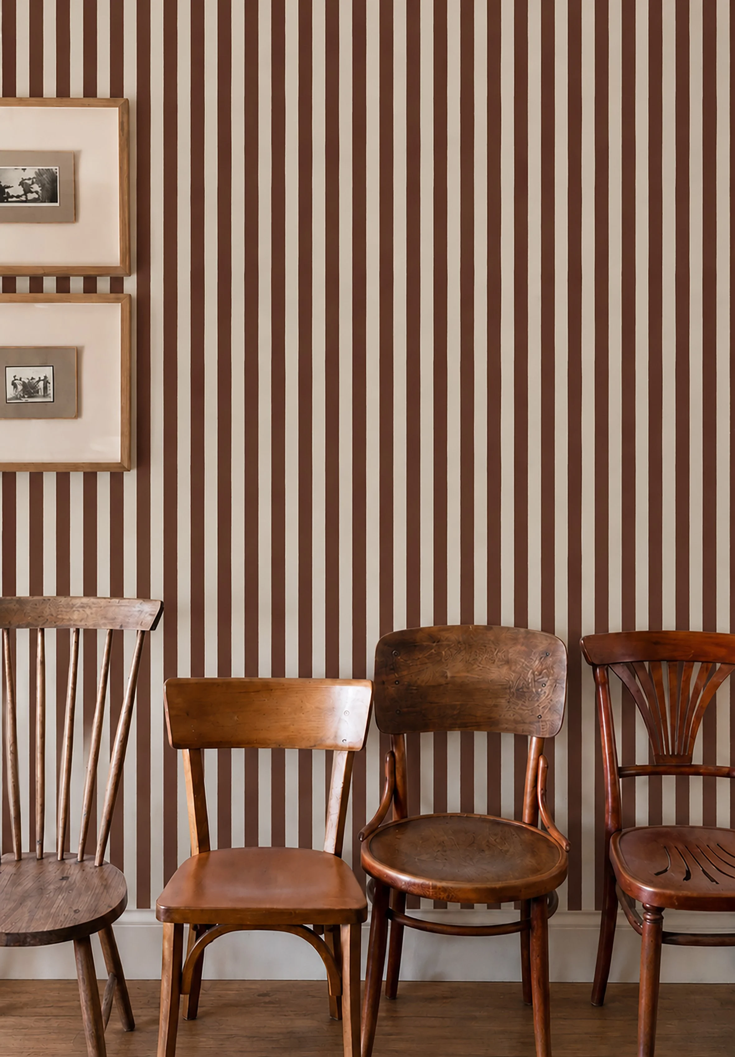 circus stripe wallpaper on wall.jpg