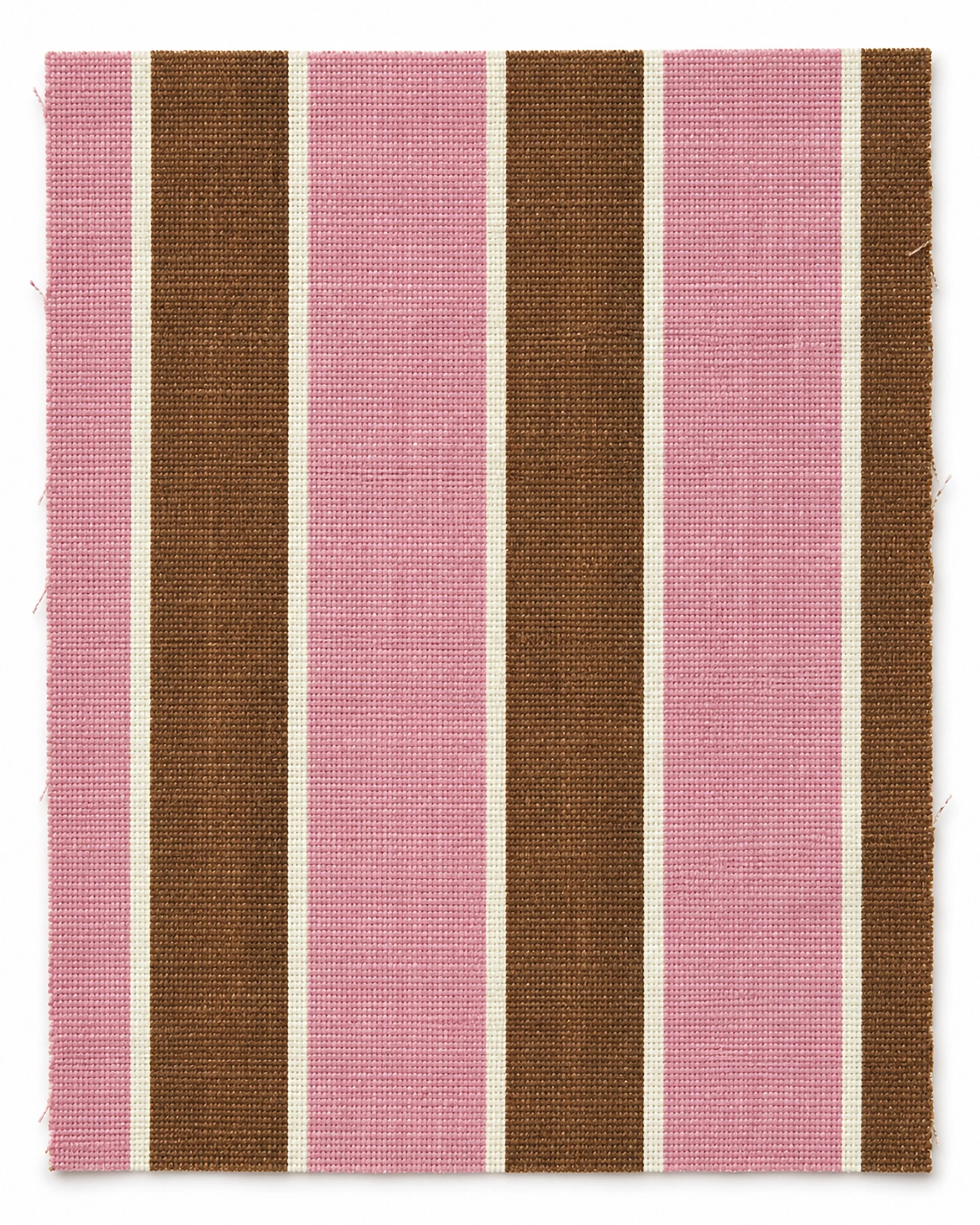 powder pink and brown ticking stripe swatch.jpg