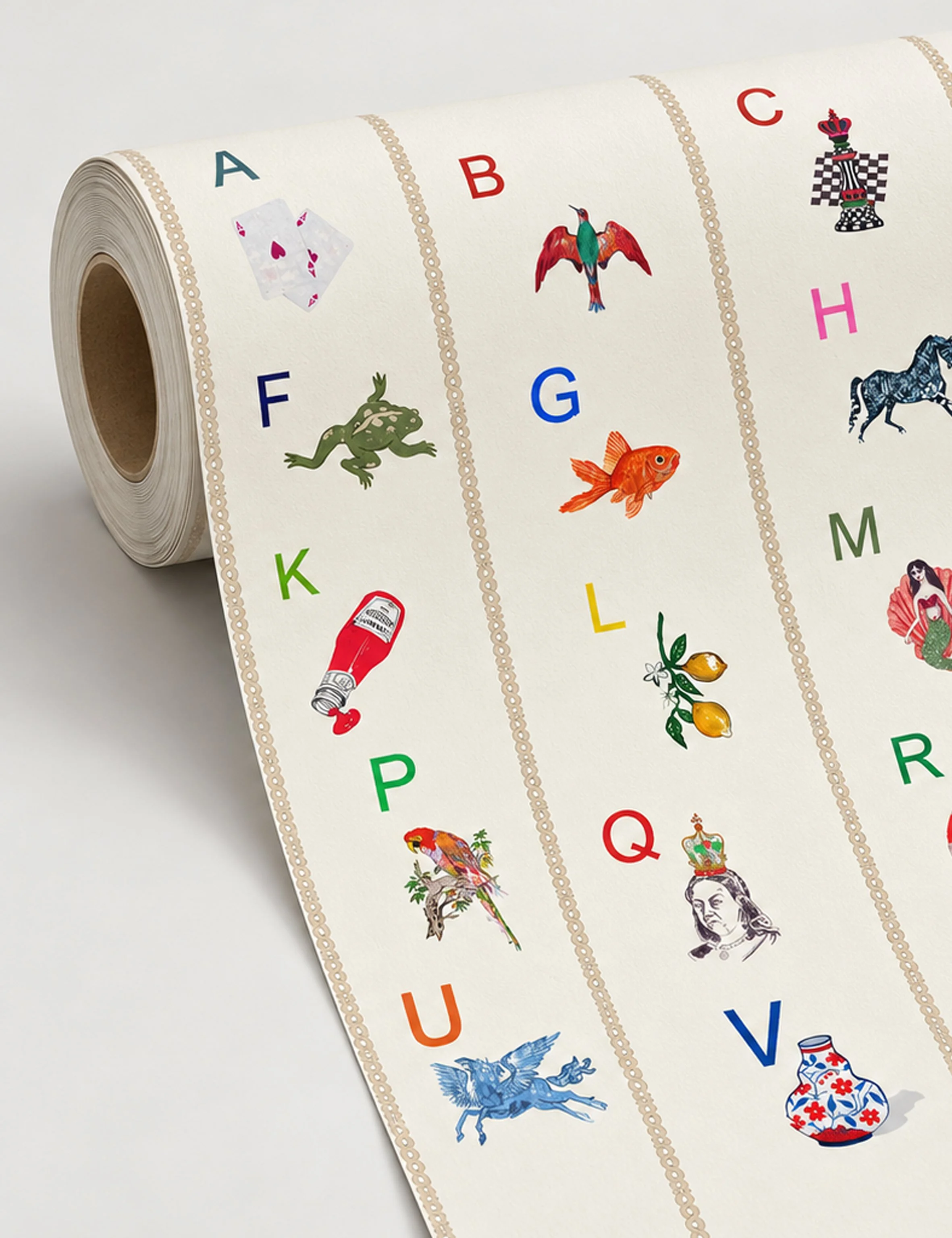 beige striped alphabet wallpaper on a roll.jpg