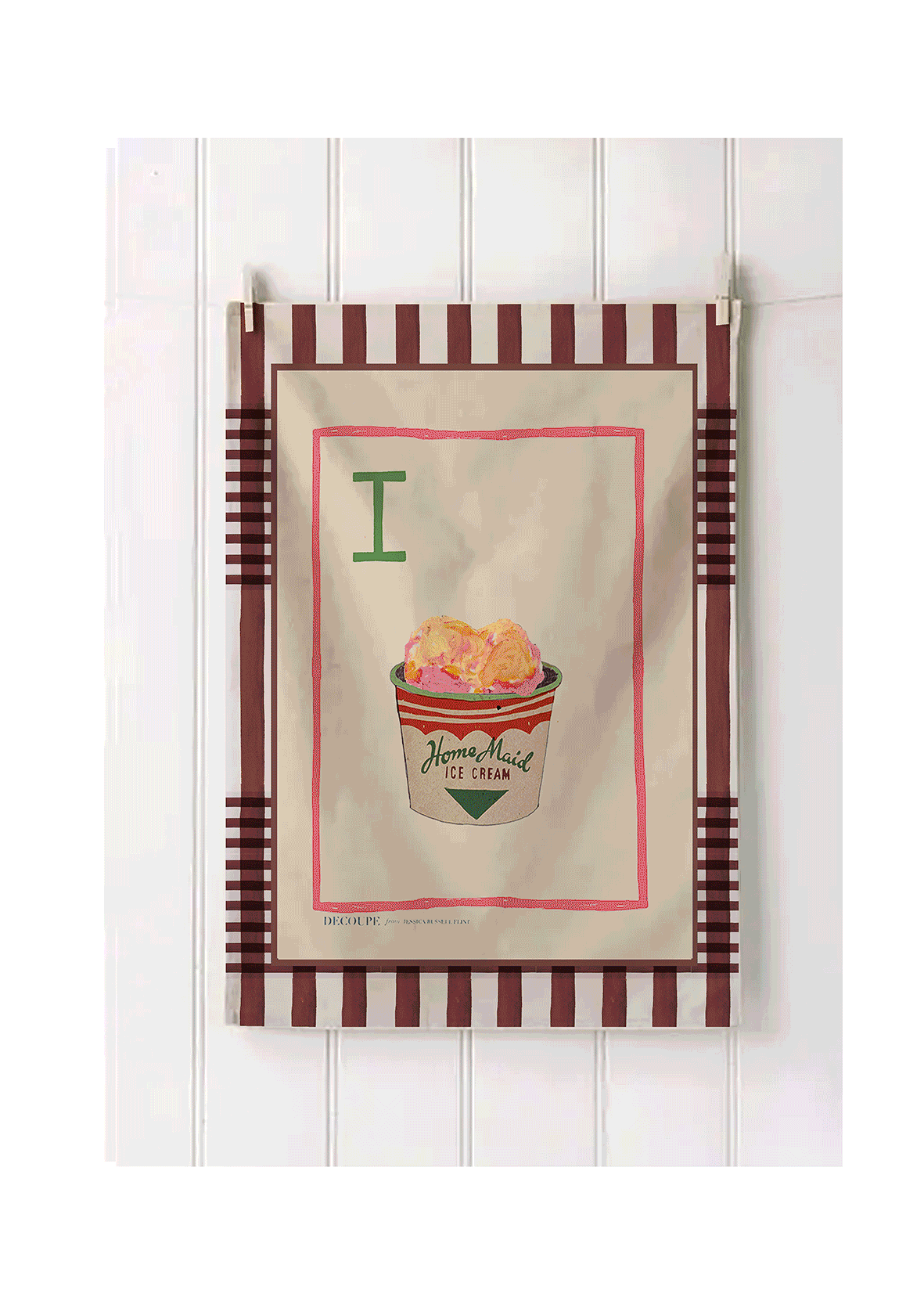 "Custom" Alphabet Tea Towel