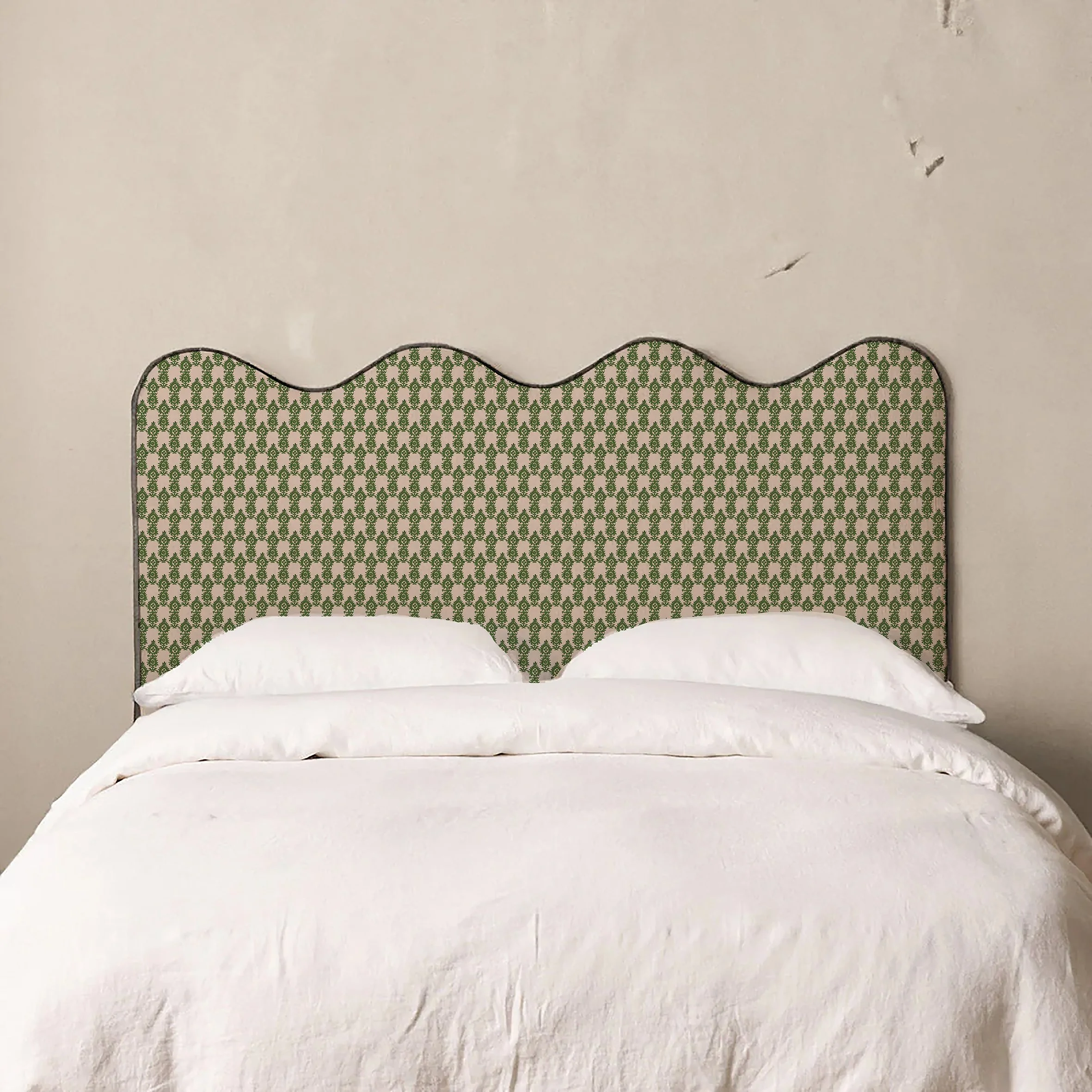 "Octavia" Fabric Green