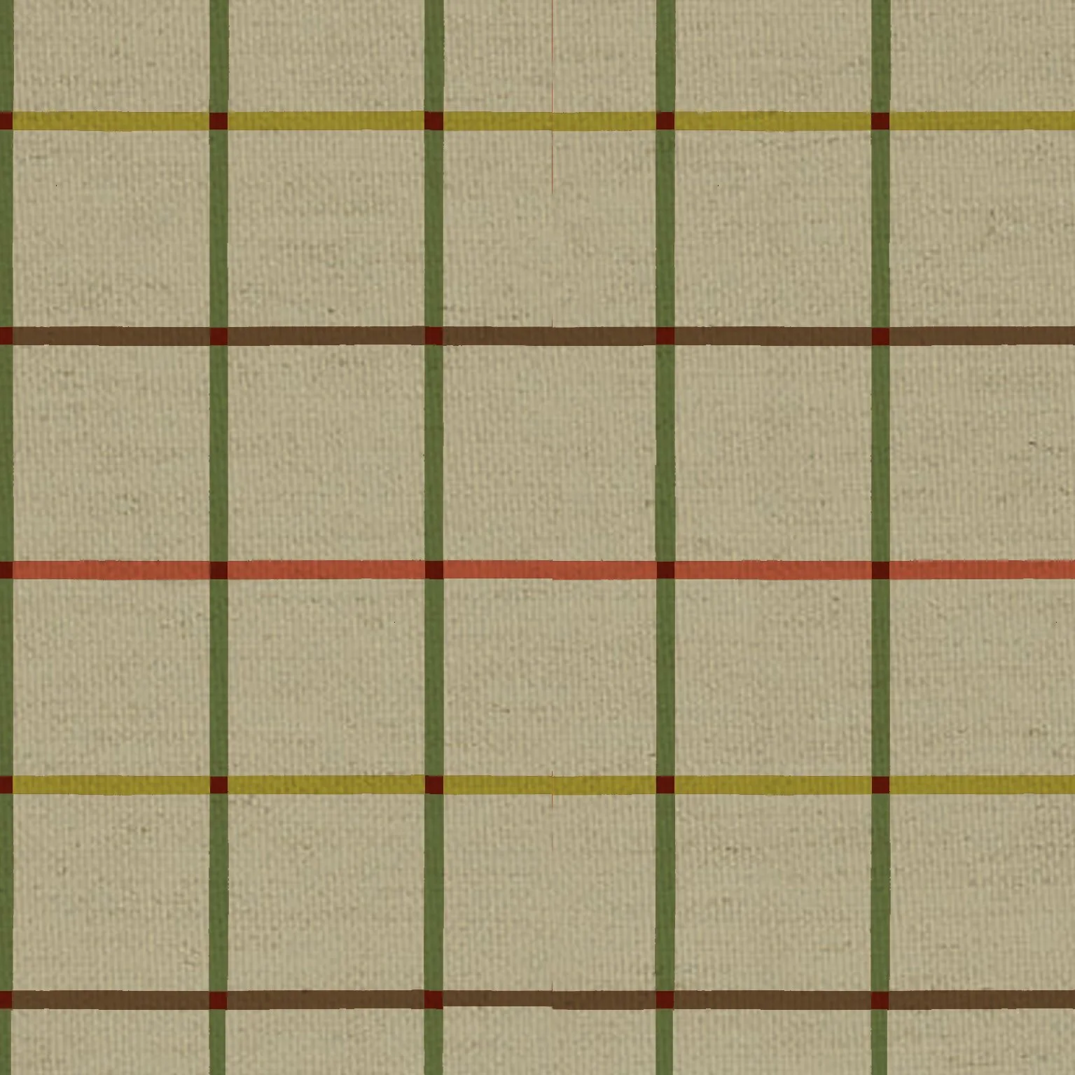 "Horse Rug" Gingham Fabric