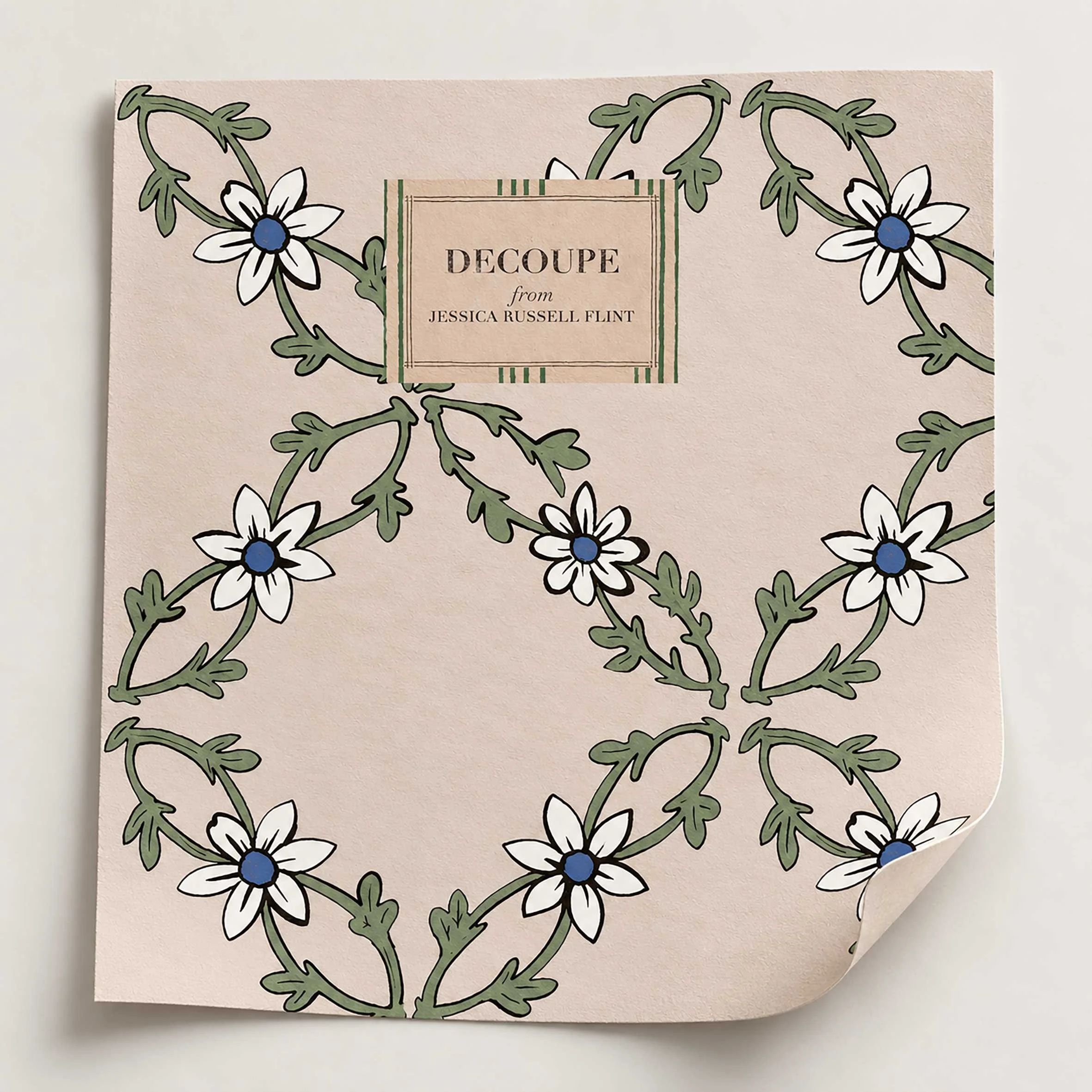 Daisy Chains Floral Wallpaper