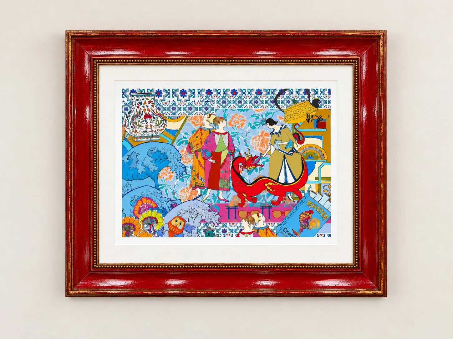 "HONG KONG POP"   Signed Art Print
