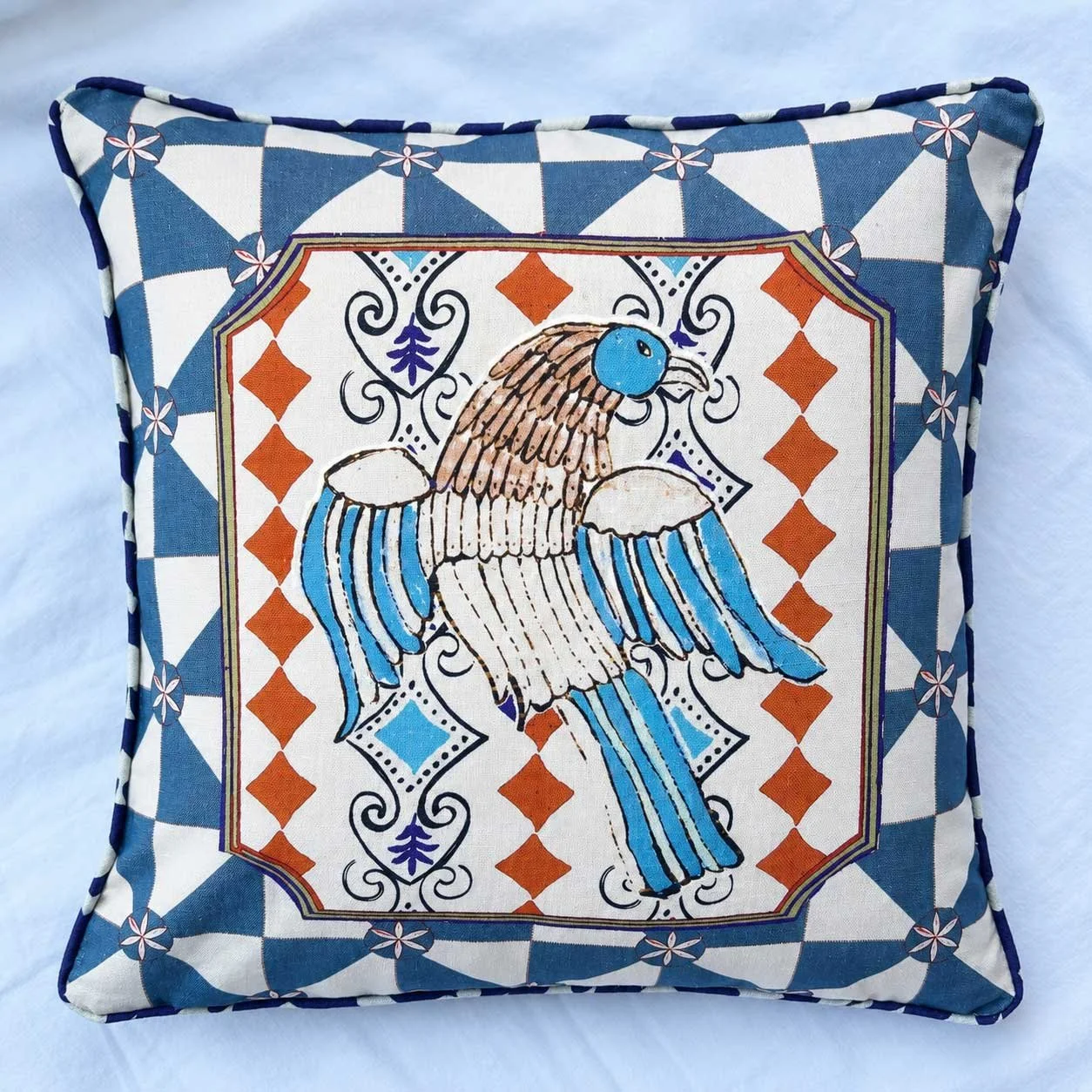 Phoenix and the Circus Large Cushion Cover