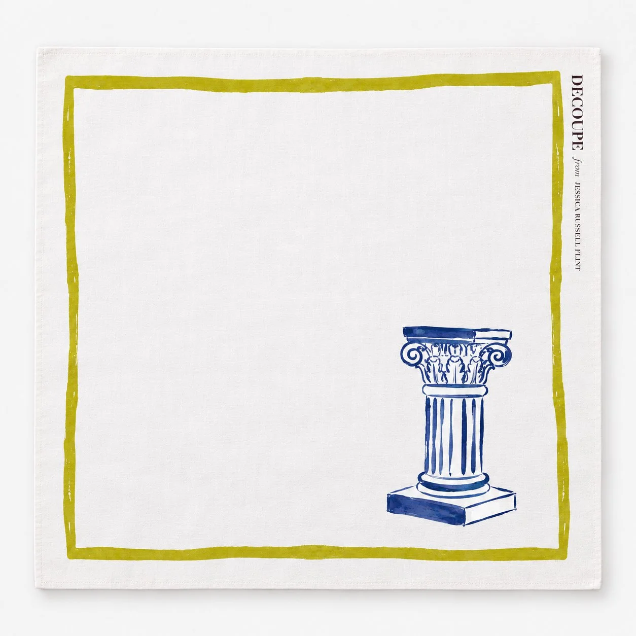 "Adonis Column" Linen Napkin