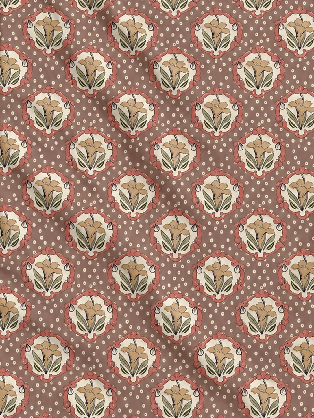 valley flower brown fabric.jpg
