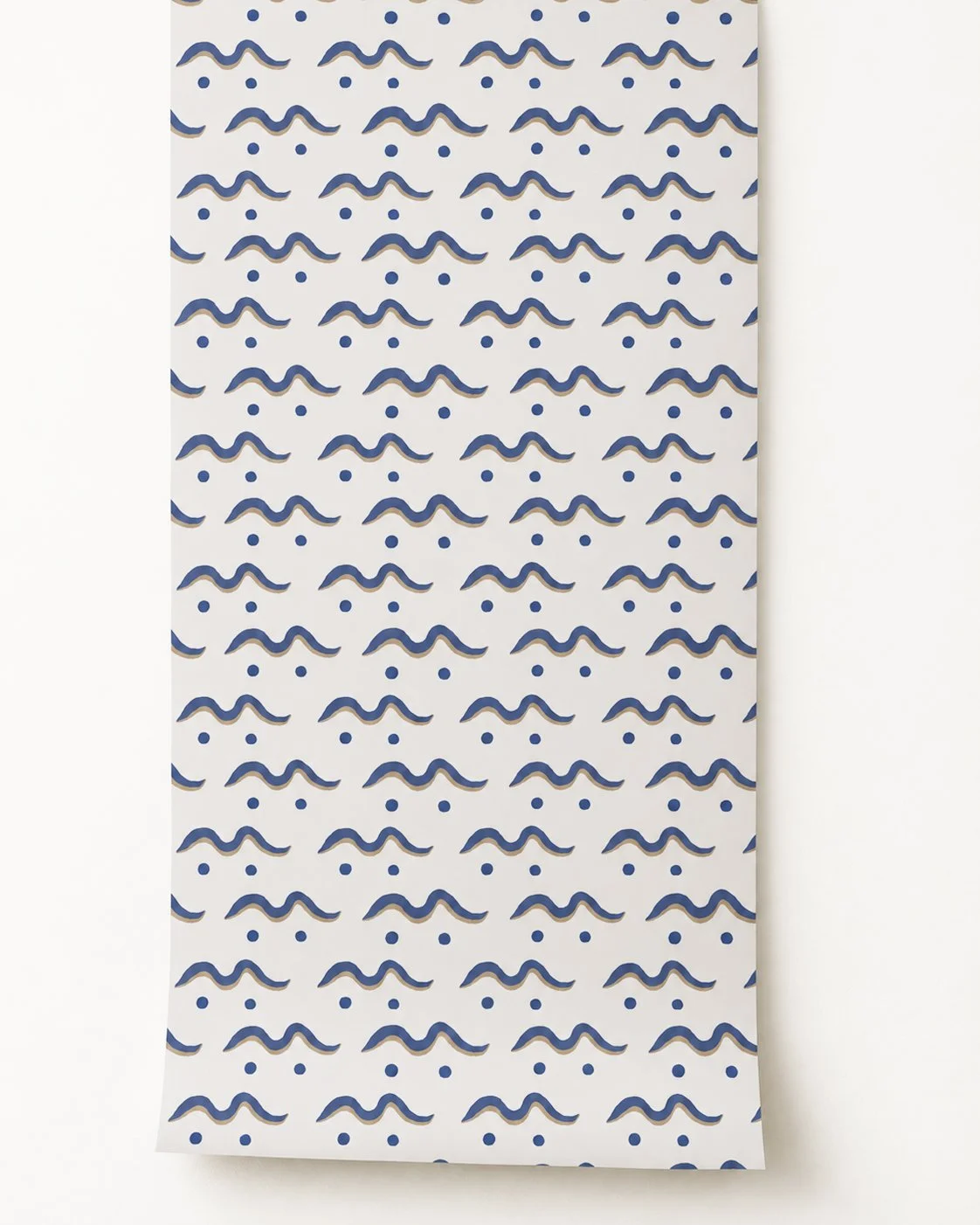 drum wallpaper navy retro sheet  on wall.jpg