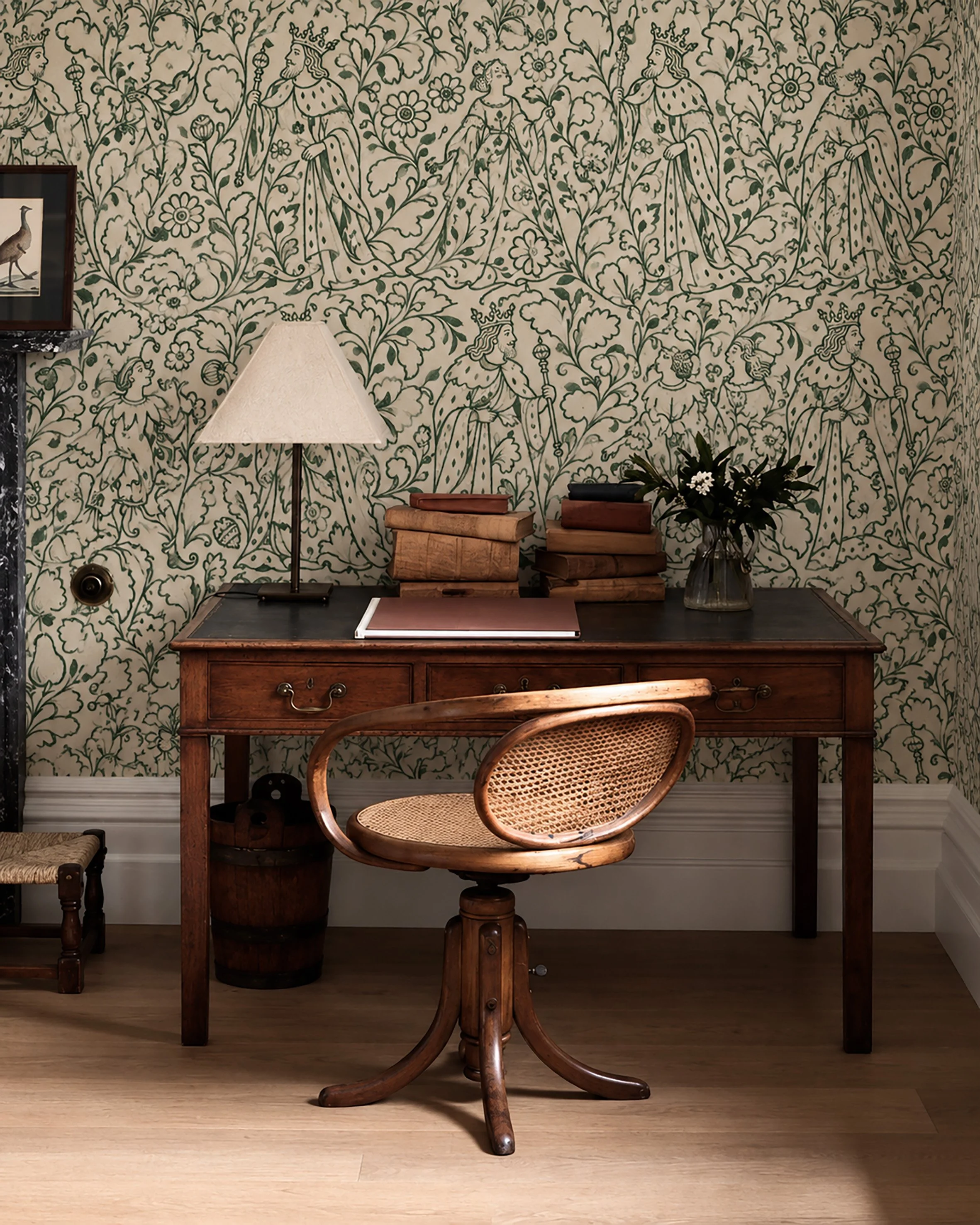 THE COURT WALLPAPER IN STUDY.jpg
