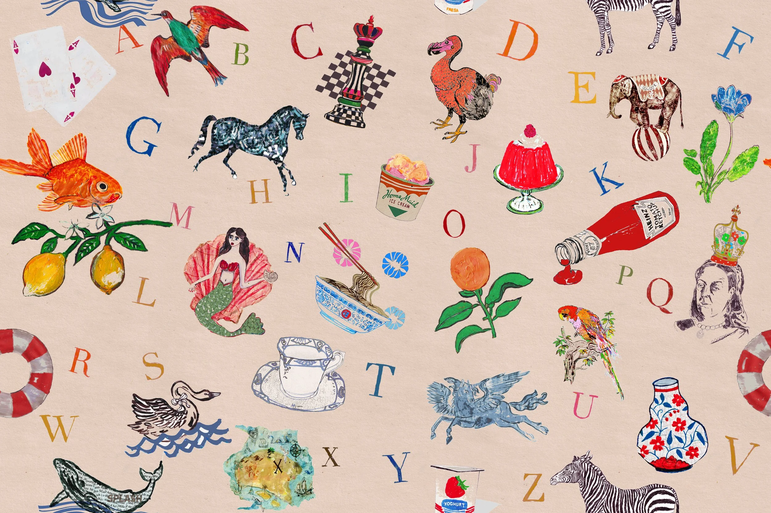 vintage alphabet wallpaper_52x40cm.jpg
