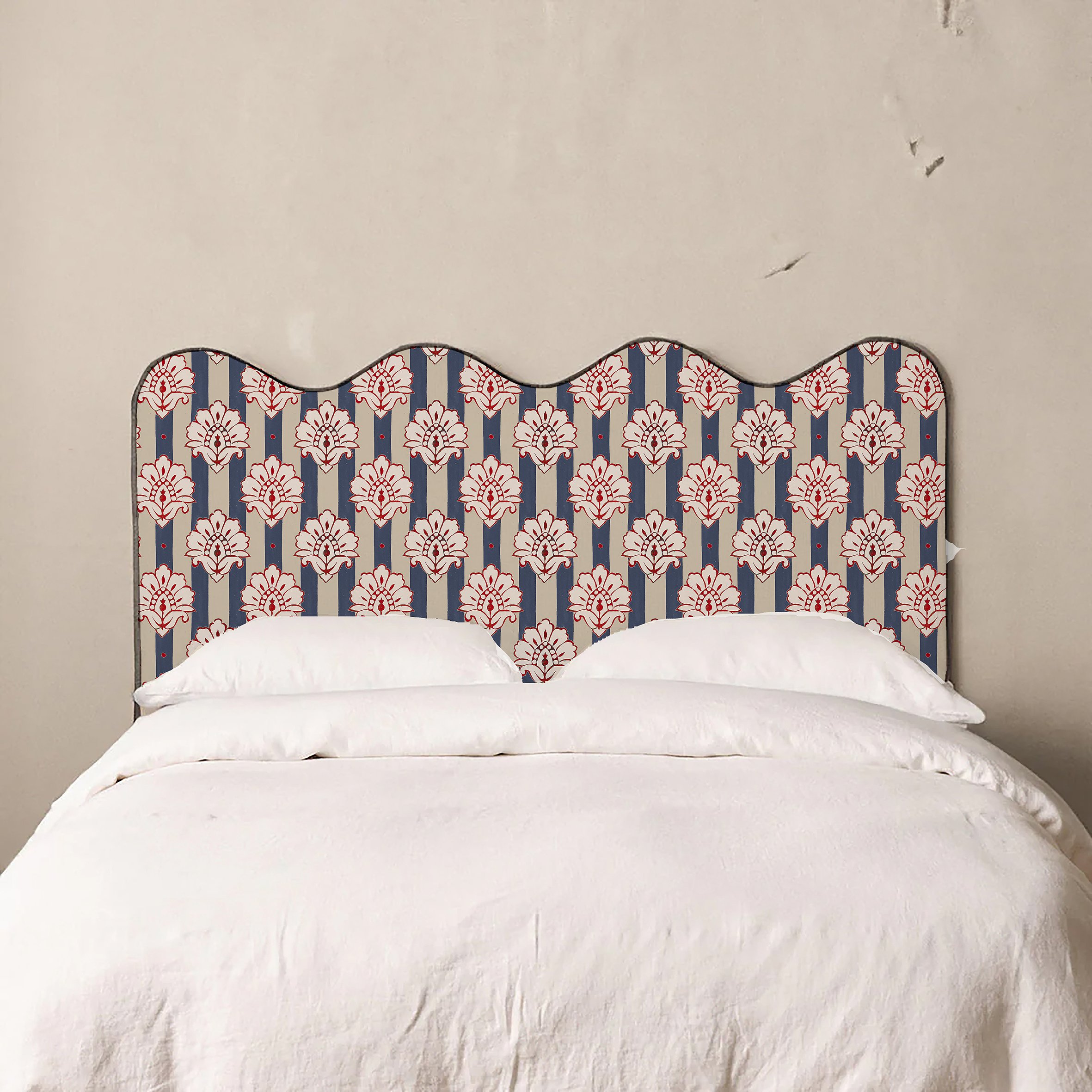 little flower stripe repeat headboard.jpg