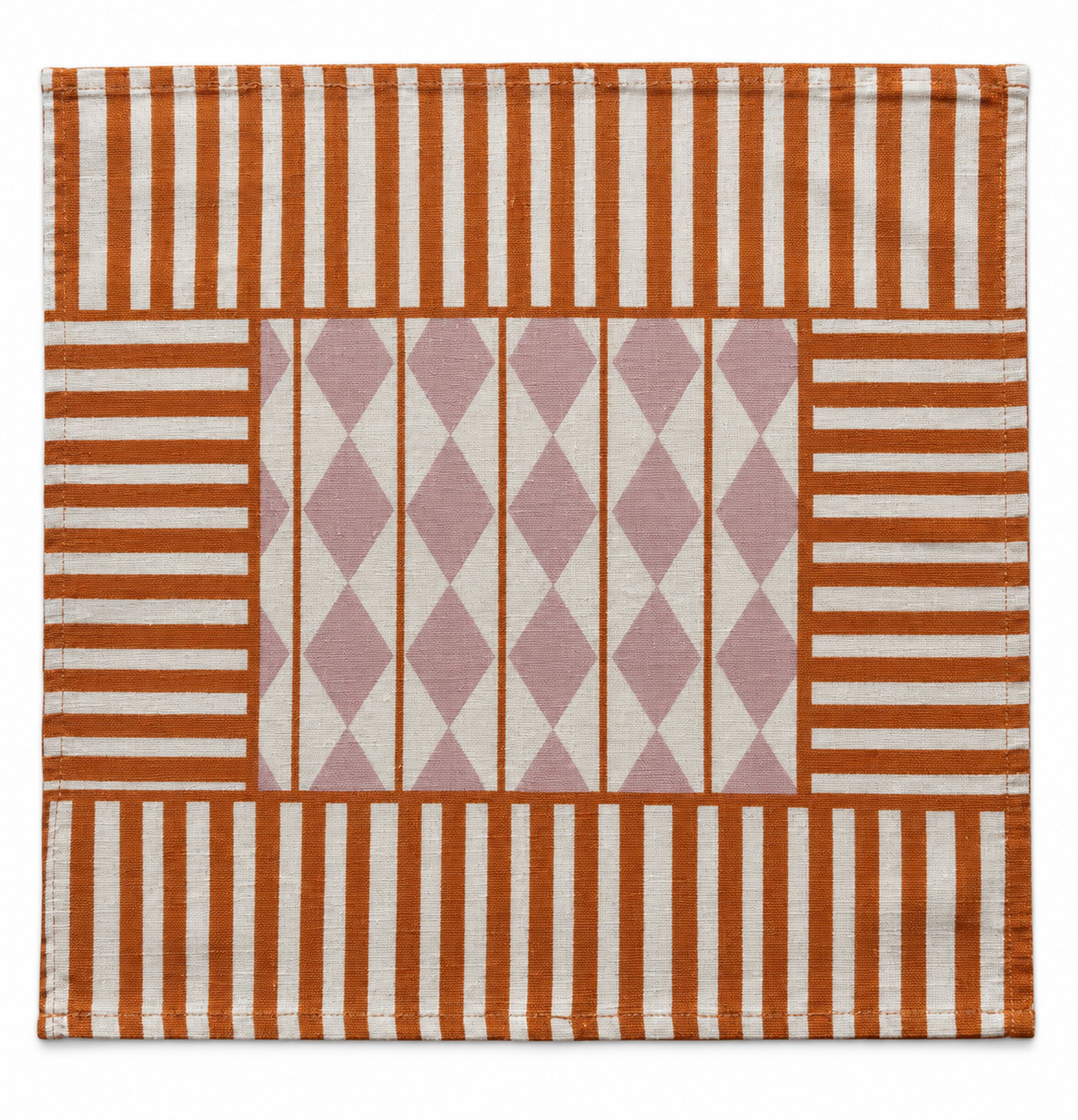 pink and burgundy diamond napkin.jpg