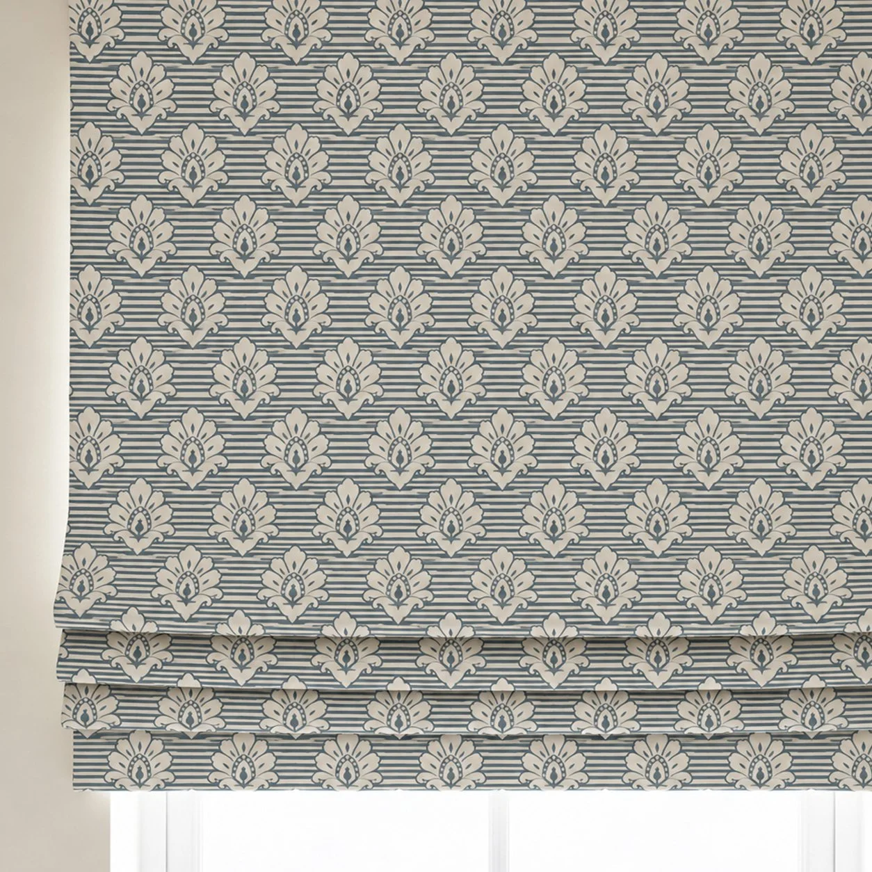 "Celia" Small Striped Organic Fabric: Multiple Colour Options