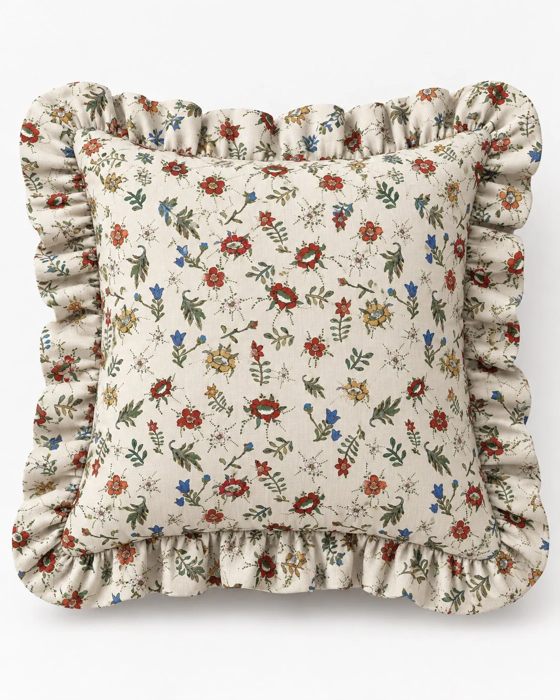 Ditsy Floral Ruffled Linen Cushion.jpg