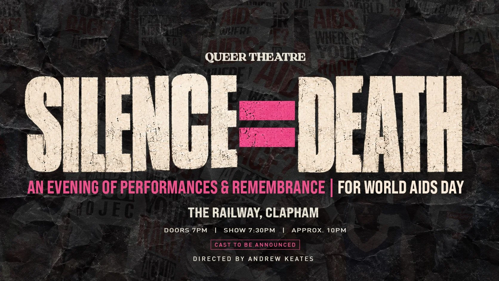 Silence = Death | An Evening of Performances &amp; Remembrance for World AIDS Day