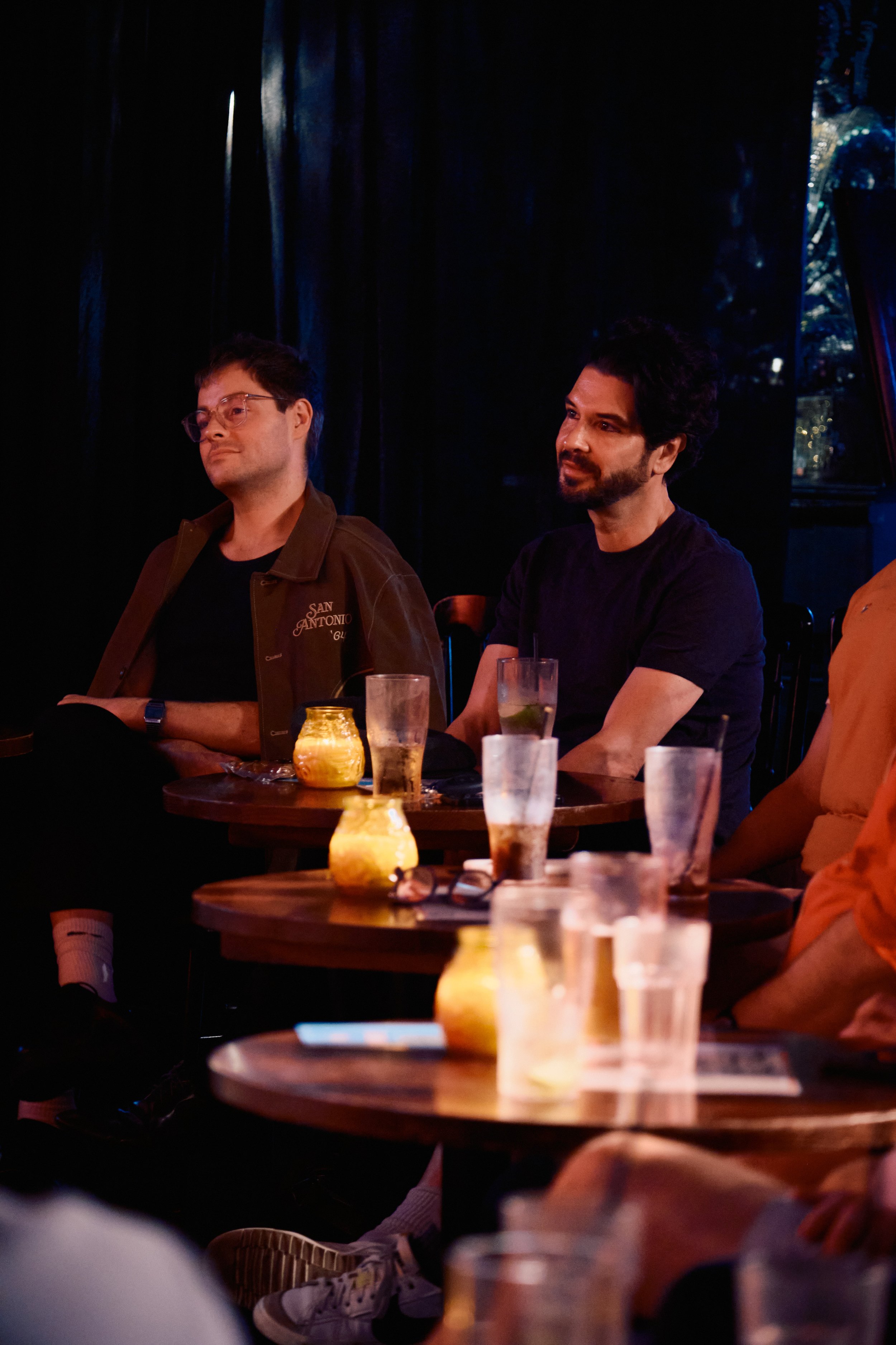 Photography from past Show People Podcast recording at the Two Brewers. Photography by Boyan Georgiev