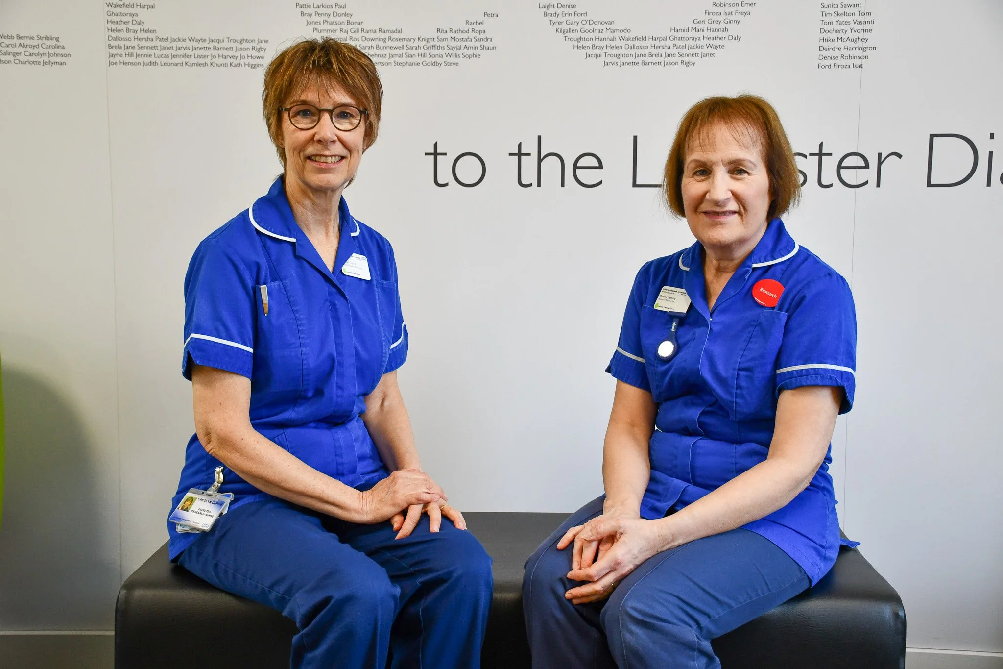 Wishing a fond farewell to Carolyn and Penny ahead of their retirement after 80 years of combined service