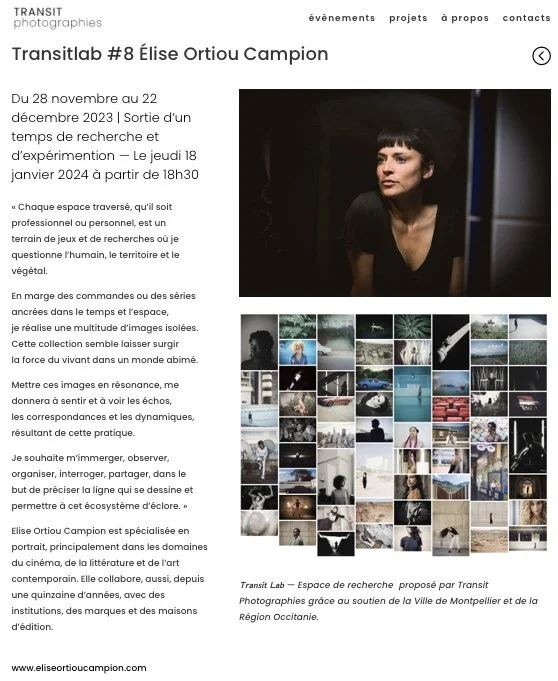 TRANSIT PHOTOGRAPHIES