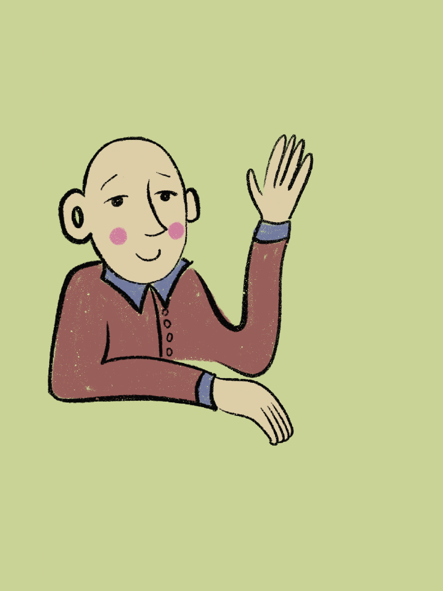 Animatsioon on loodud procreate'iga.