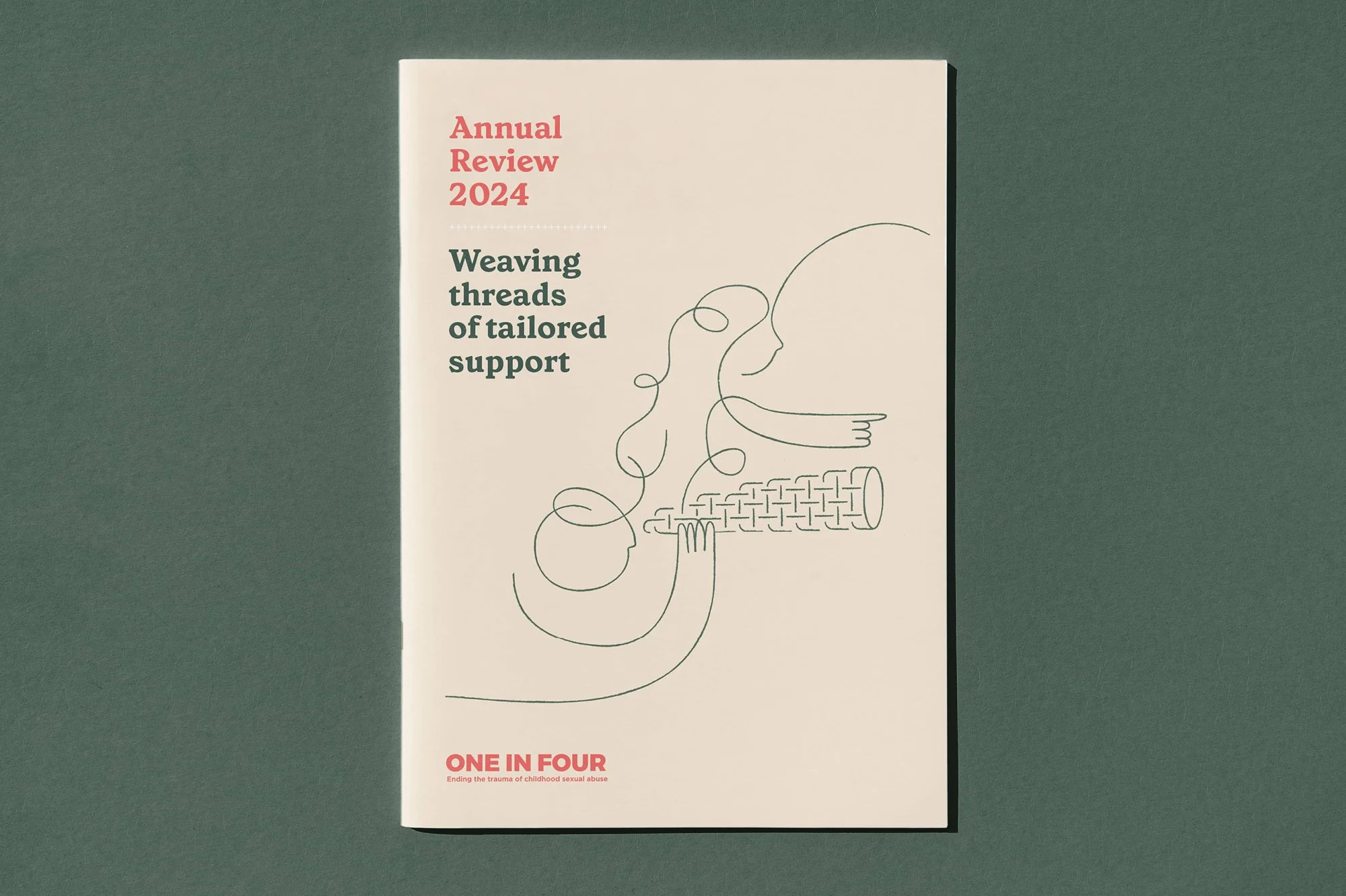 One in Four Annual Review 2024 — saoi studio
